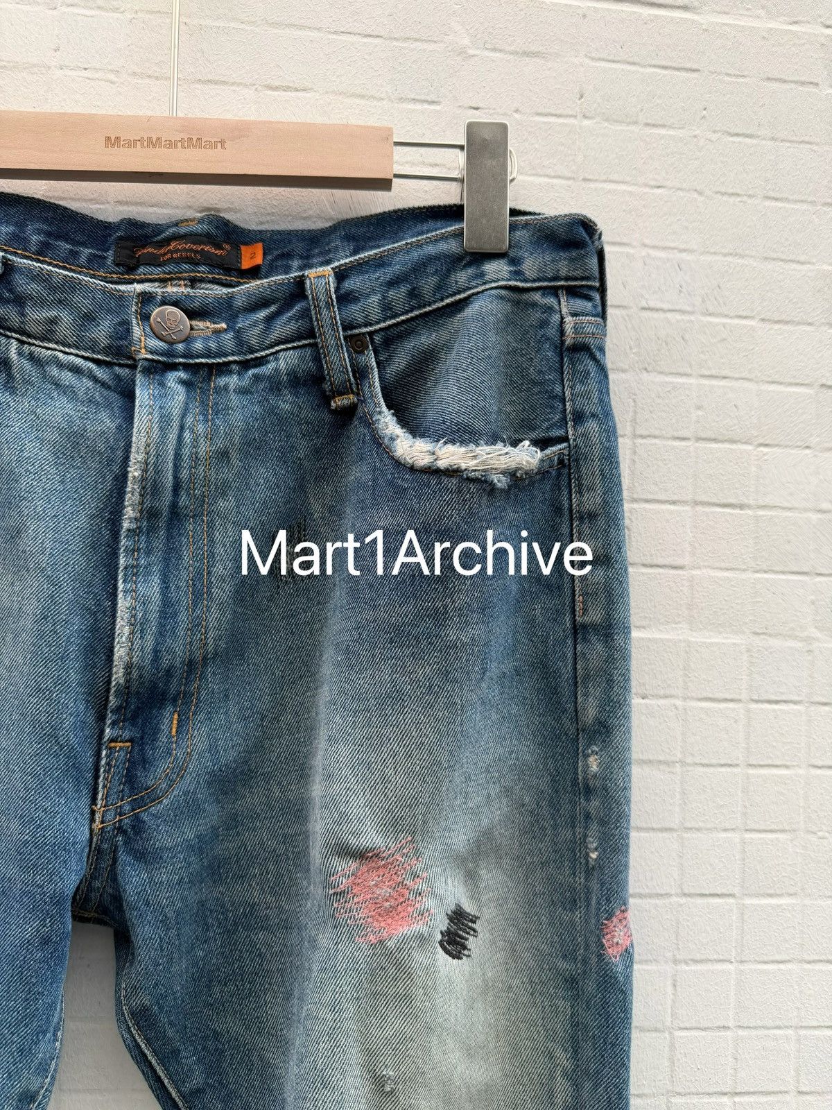 Undercover Undercover 05AW “But Beautiful” patchwork denim Size US 32 / EU 48 - 4 Thumbnail