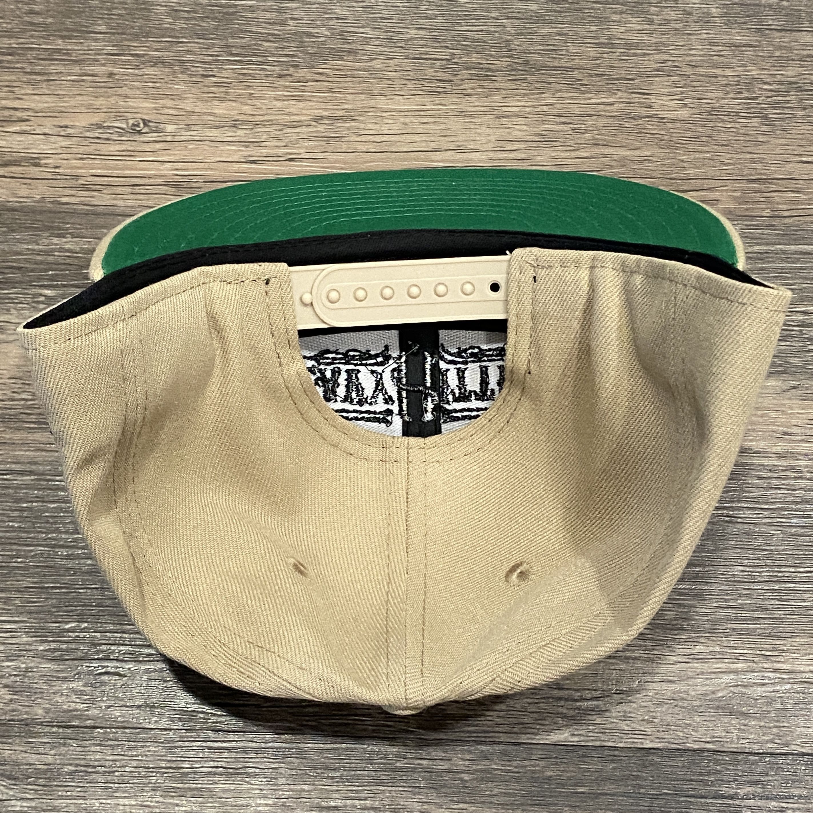 Other HEAVY HITTERS Tan/Beige/Black Embroidered Logo Snapback Hat Size ONE SIZE - 3 Thumbnail