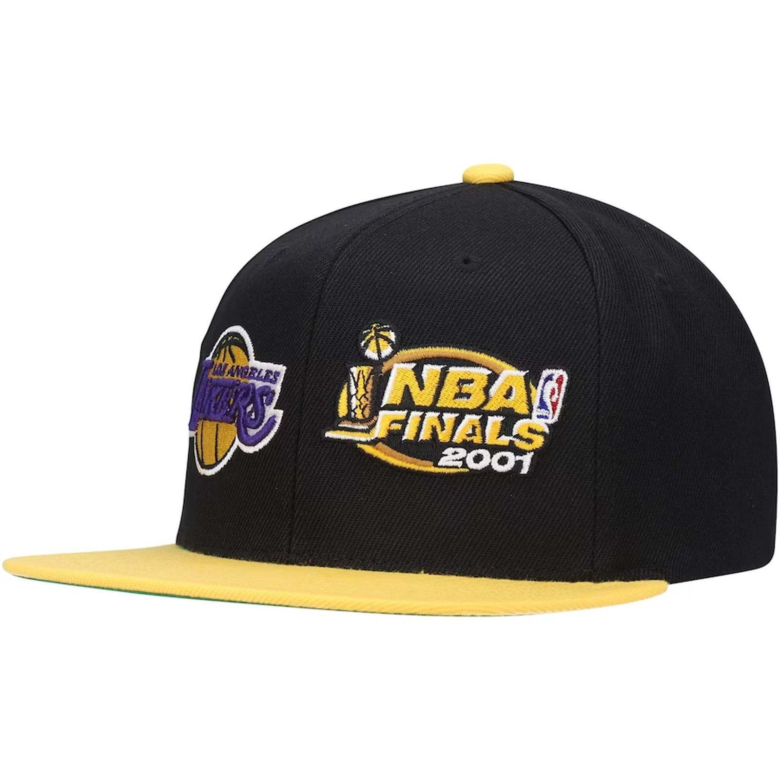 Mitchell & Ness Los Angeles Lakers Hat 2001 Finals Snapback Mitchell & Ness Size ONE SIZE - 1 Thumbnail