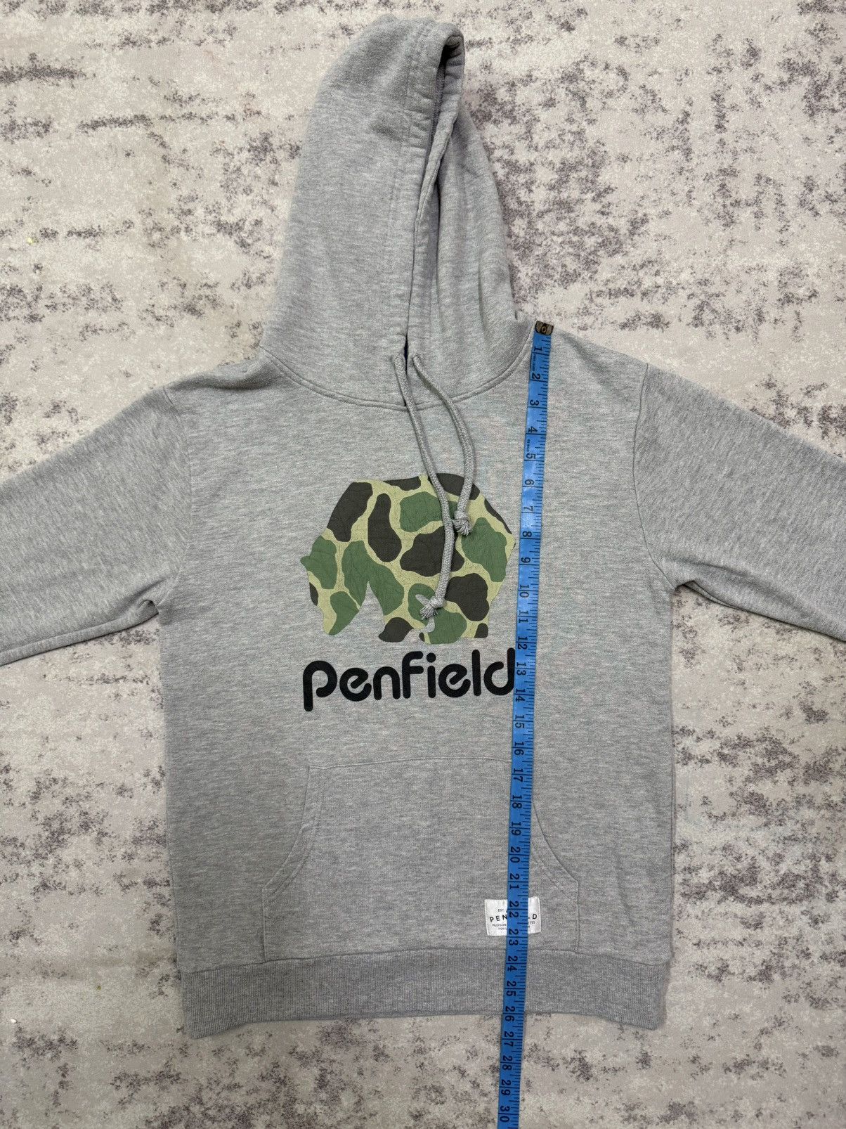 Penfield Penfield Camo Design Logo Pullover Sweatshirt Hoodie Size US S / EU 44-46 / 1 - 18 Thumbnail