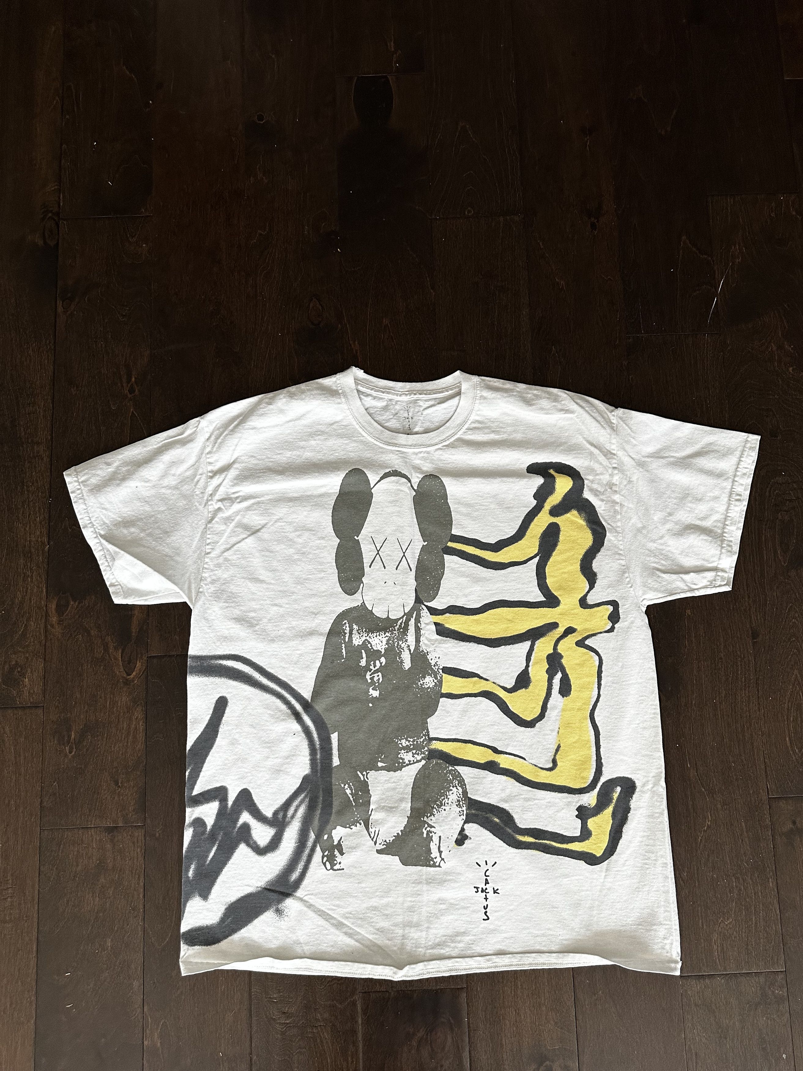 Travis Scott Kaws Fragment | Grailed
