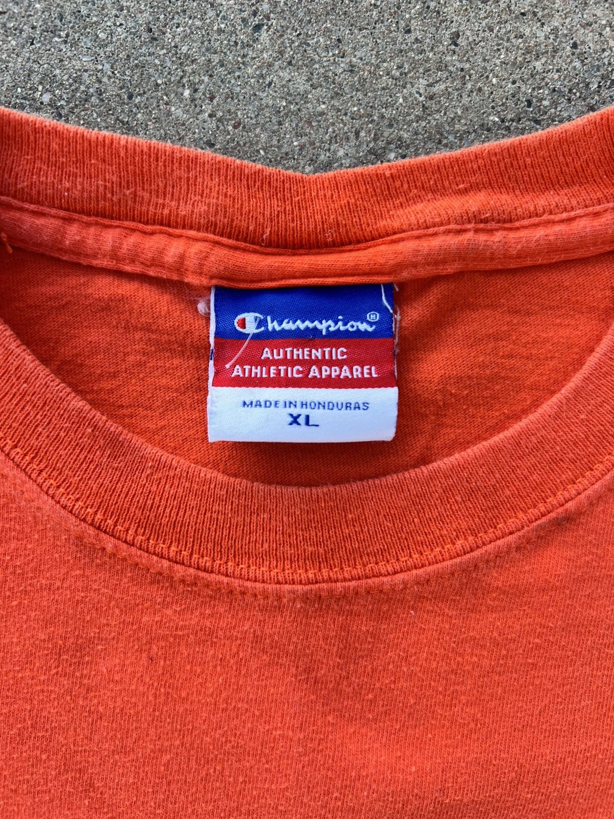 Champion × Vintage Orange Pepperdine t shirt Size US XL / EU 56 / 4 - 3 Thumbnail