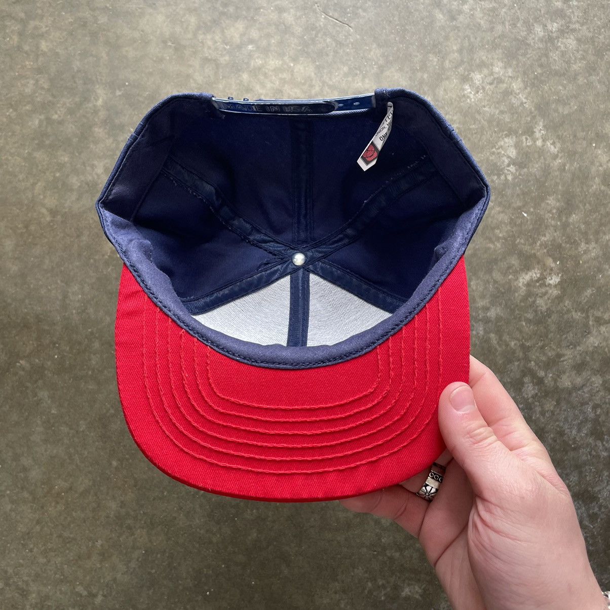 Budweiser × Vintage Vintage Budweiser Bud Bowl Football Snapback Hat 90s Size ONE SIZE - 9 Thumbnail