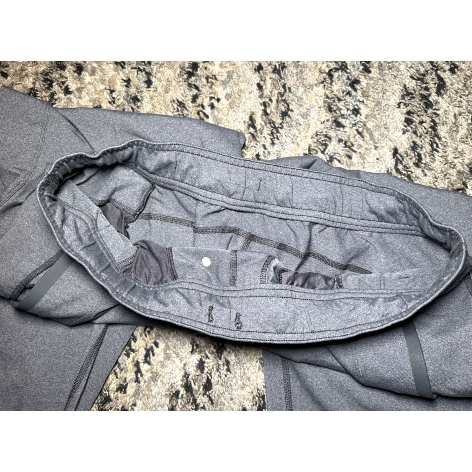 Lululemon Lululemon Kung Fu Pants Mens XL Heather Light Grey Stretch Gym & Training Sweatpants Workout Size US 36 / EU 52 - 6 Thumbnail