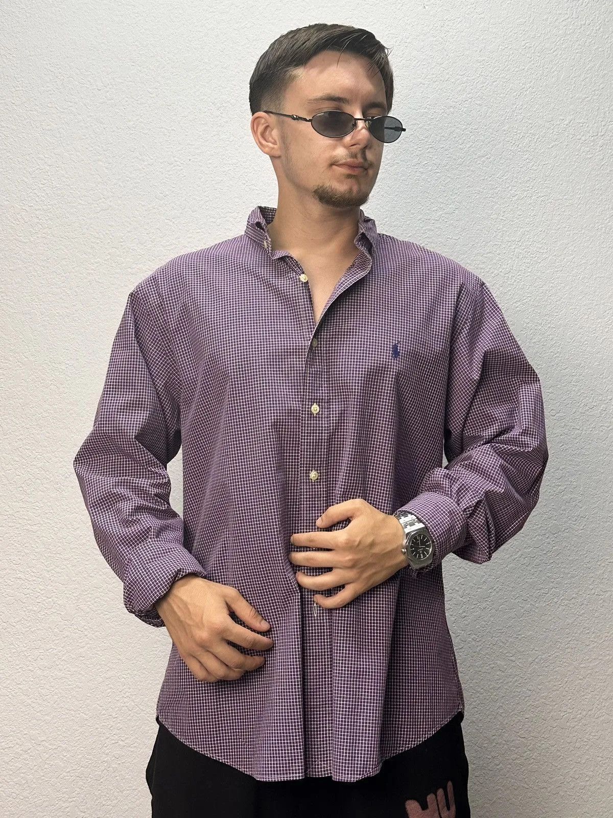 Polo Ralph Lauren Vintage Shirt Ralph Lauren Purple Label Double RRL jacket Size US XXL / EU 58 / 5 - 1 Thumbnail