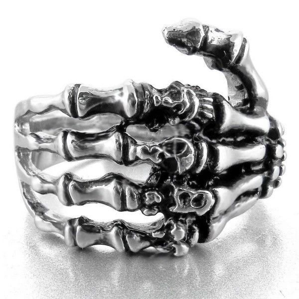 Jewelry × Vintage Skeleton Gothic Rings Size ONE SIZE - 2 Thumbnail