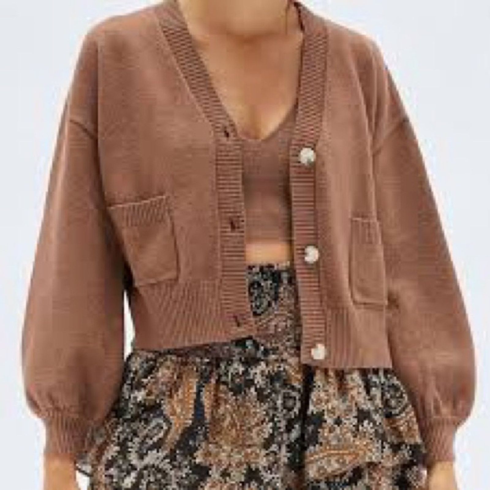 MINKPINK NEW MinkPink Mithra Cardigan - Copper - Small - $119 Size S / US 4 / IT 40 - 2 Thumbnail