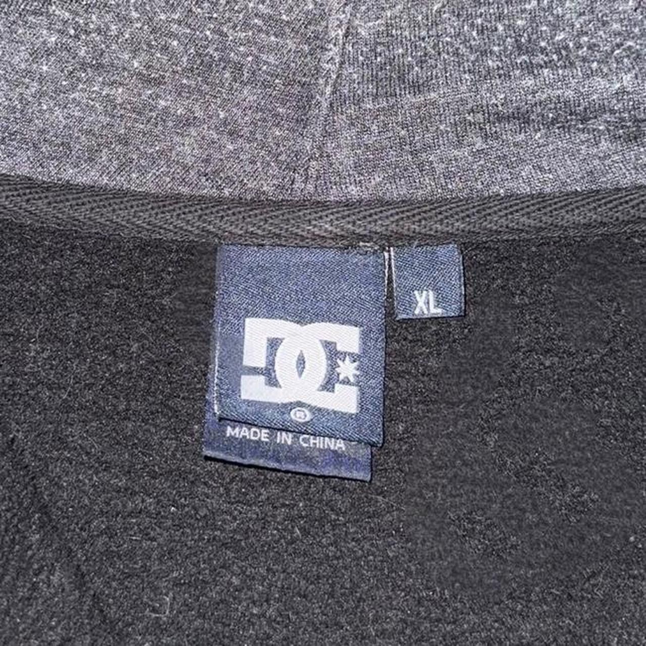 DC Vintage DC Shoe Co. USA Zip Up Hoodie Black Size US XL / EU 56 / 4 - 7 Thumbnail