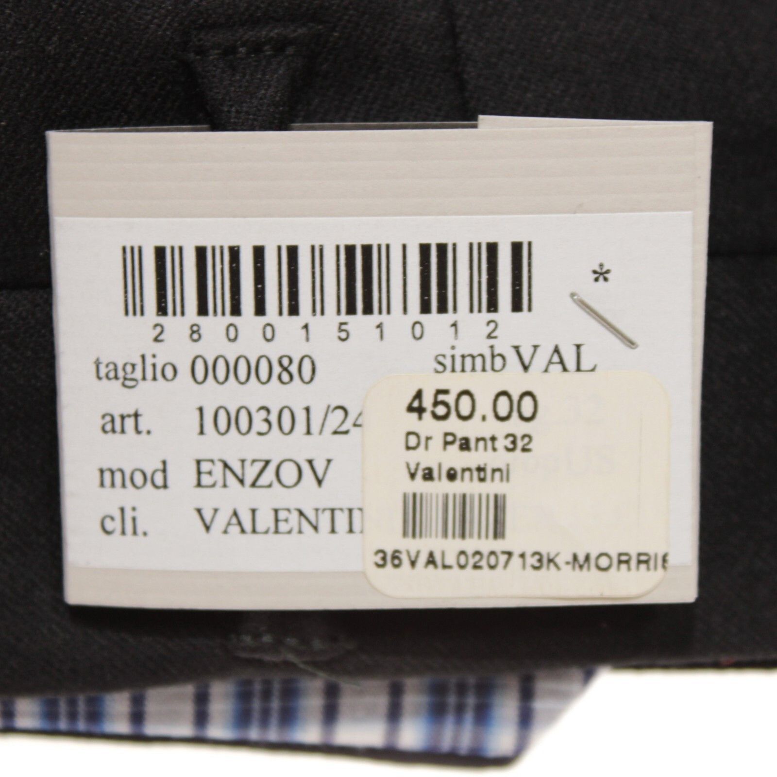 Other Valentini New with tags Dress Pants Size 32 US In Black Size US 32 / EU 48 - 4 Thumbnail