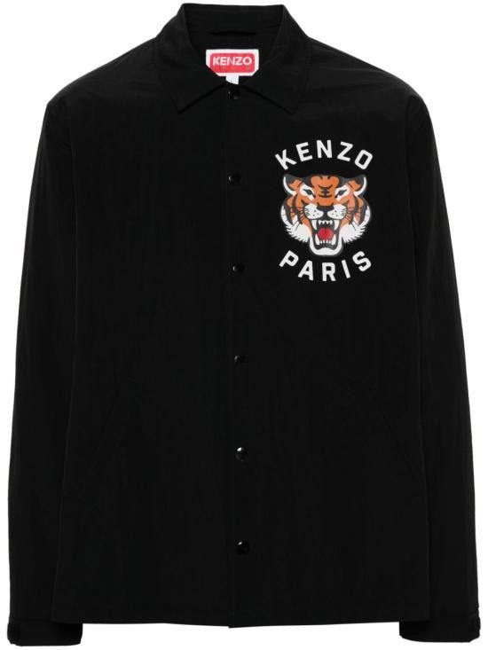Kenzo KENZO Men Jacket FE55BL062 9NG99 Black Size US M / EU 48-50 / 2 - 1 Thumbnail