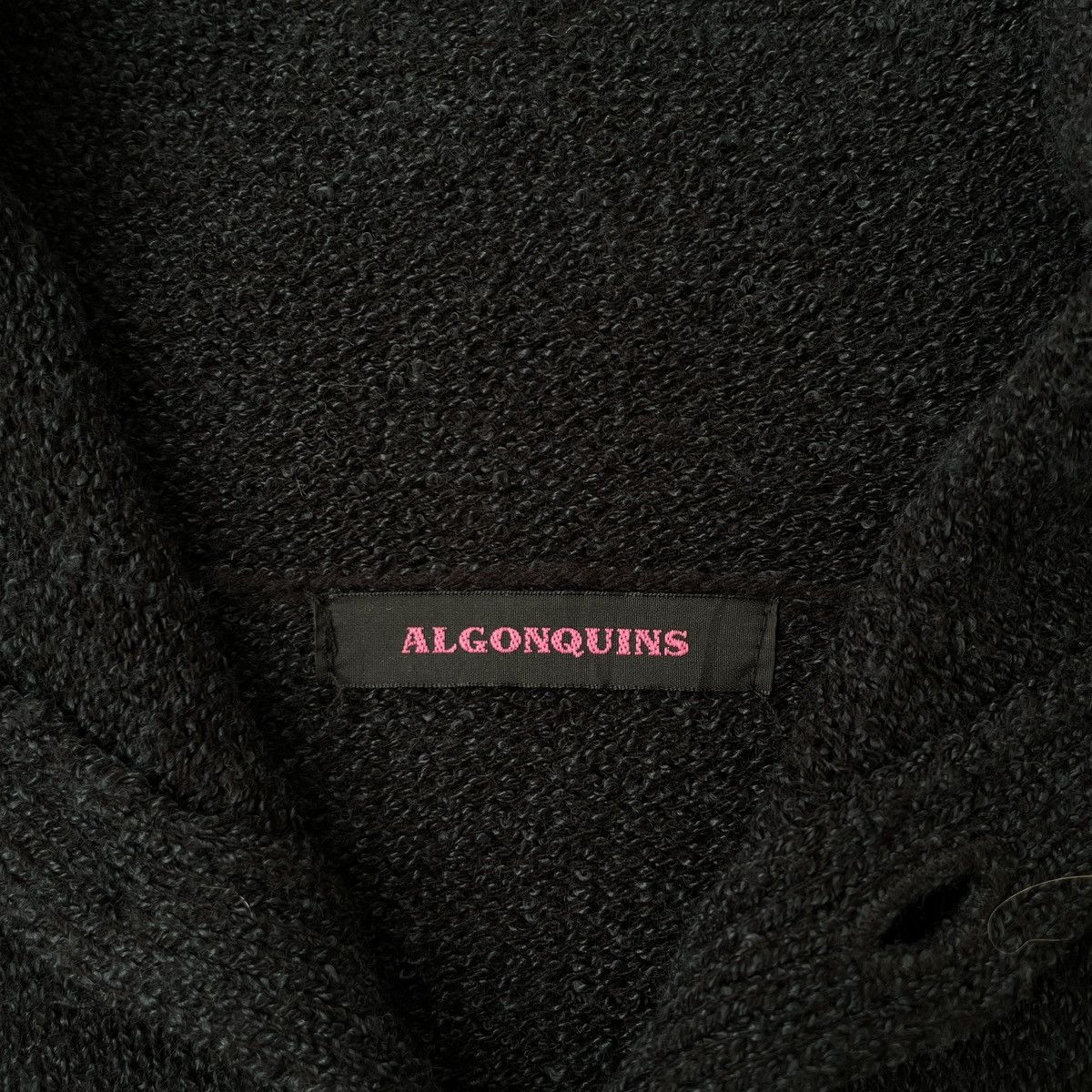 Japanese Brand Algonquins Punk Knitted Cardigan Size M / US 6-8 / IT 42-44 - 4 Thumbnail