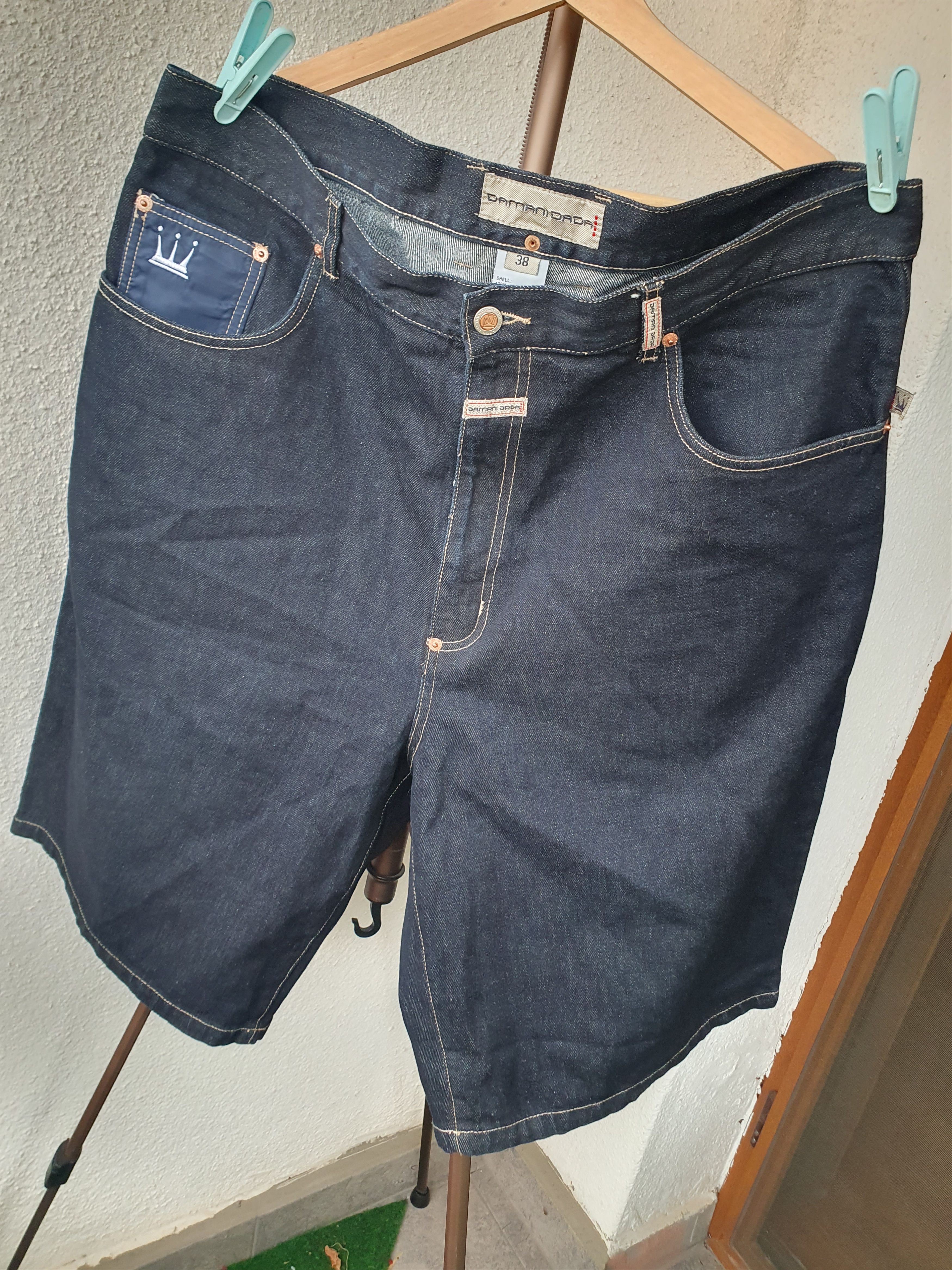 Damani Dada Damani Dada Jorts Denim Shorts Vintage Y2K Wide Legs 38 Size US 38 / EU 54 - 7 Thumbnail