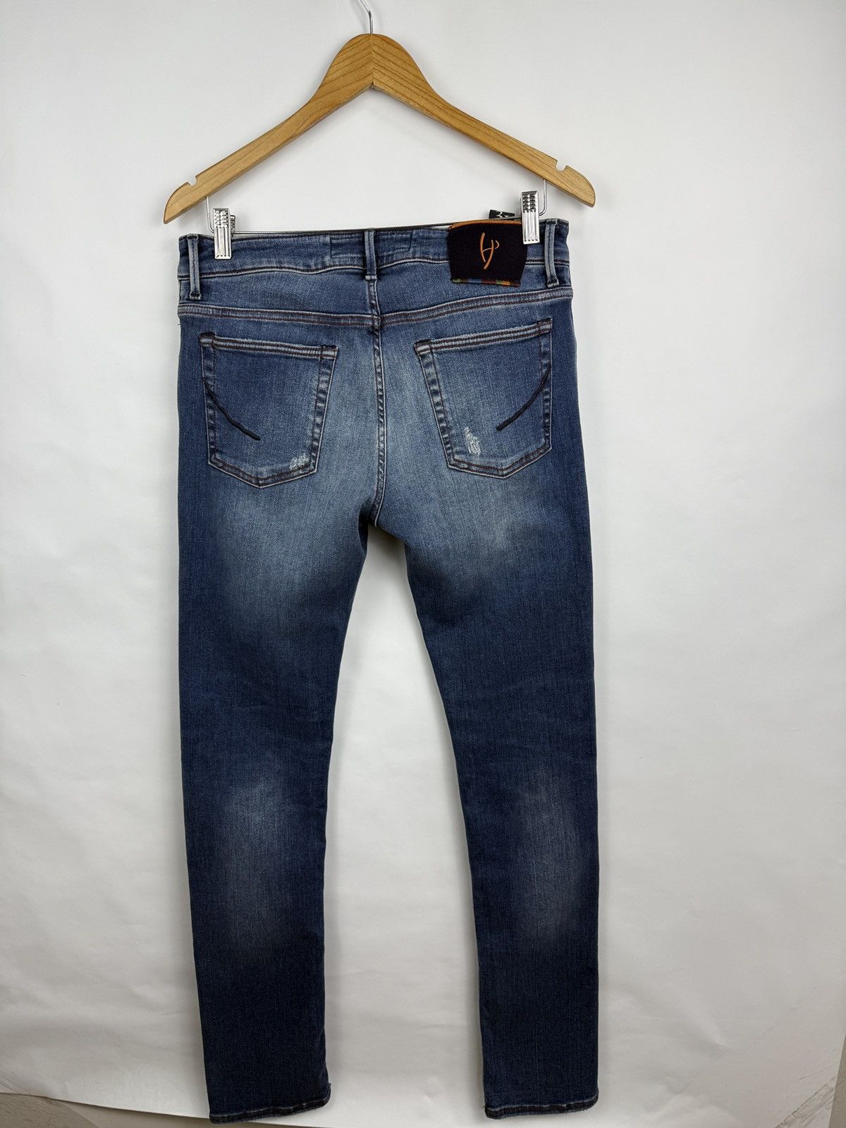 Jacob Cohen 🇮🇹 Handpicked Luxury Jeans Made in Italy Slim Fit Size 31 Size US 31 - 14 Thumbnail