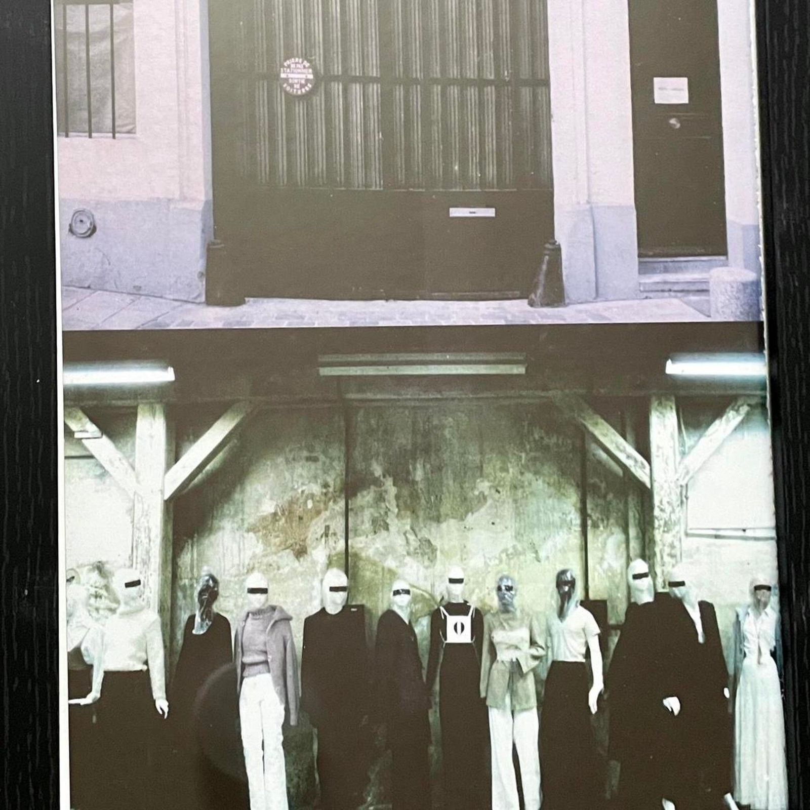 Maison Margiela × Vintage Maison Margiela Archive Fashion framed poster 9x12 Size ONE SIZE - 2 Thumbnail