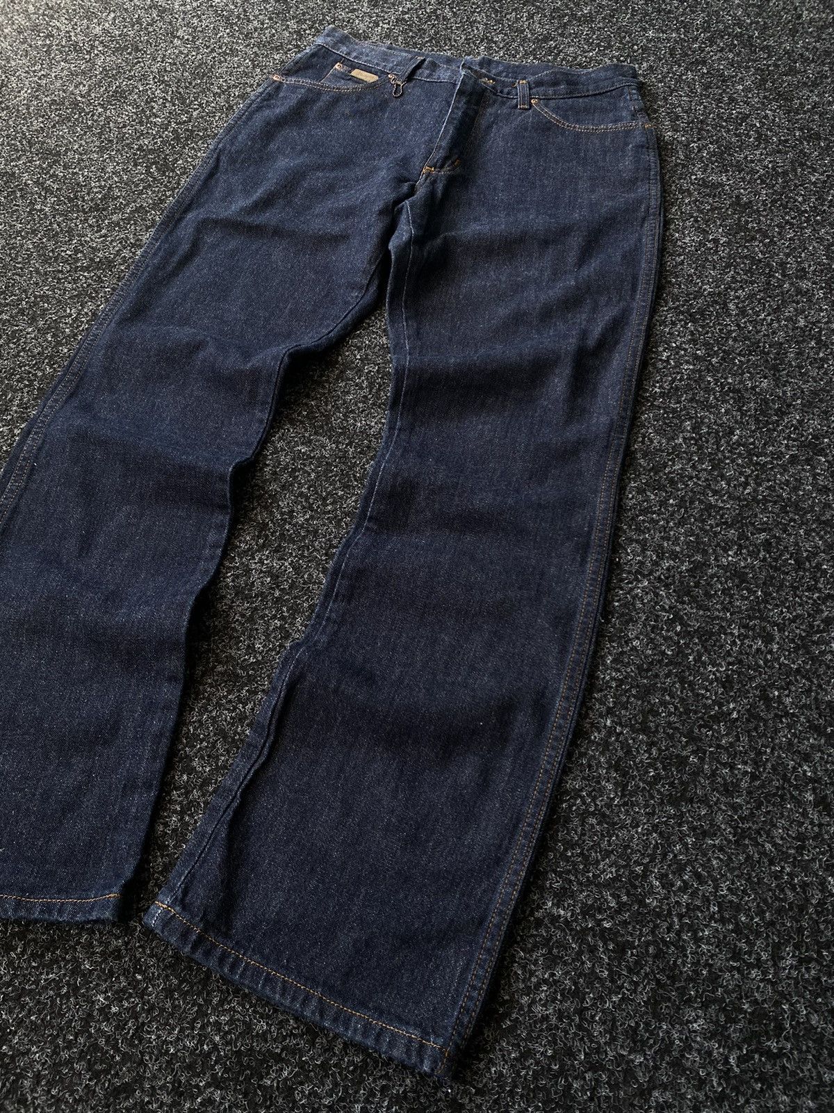 If Six Was Nine × Vintage × Wrangler Vintage Y2K Wrangler Industry Jeans baggy pants Size US 31 - 3 Thumbnail