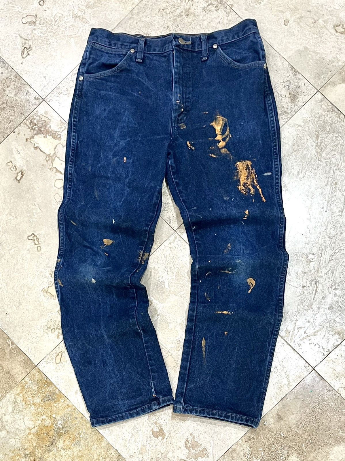 Wrangler CRAZY 90’s Wrangler Painter Jeans Size US 32 / EU 48 - 1 Thumbnail