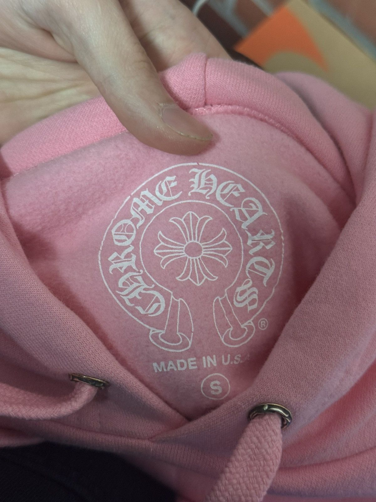 Chrome Hearts Chrome Hearts Pink Pullover Hoodie Size Small Web Exlusive Size US S / EU 44-46 / 1 - 9 Thumbnail