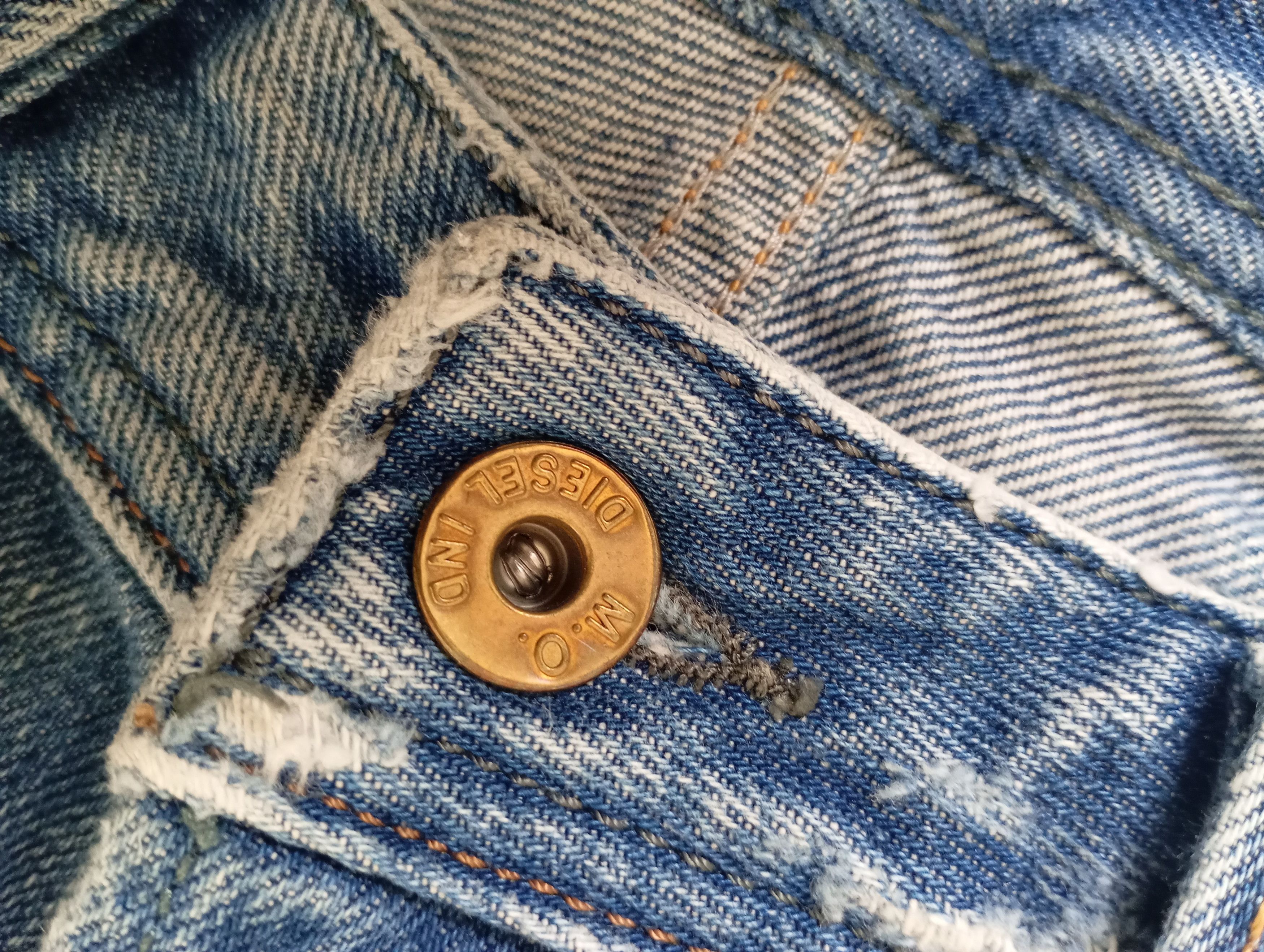 Diesel × Vintage Diesel Industry Distressed Denim Jeans Pants Size US 29 - 11 Thumbnail