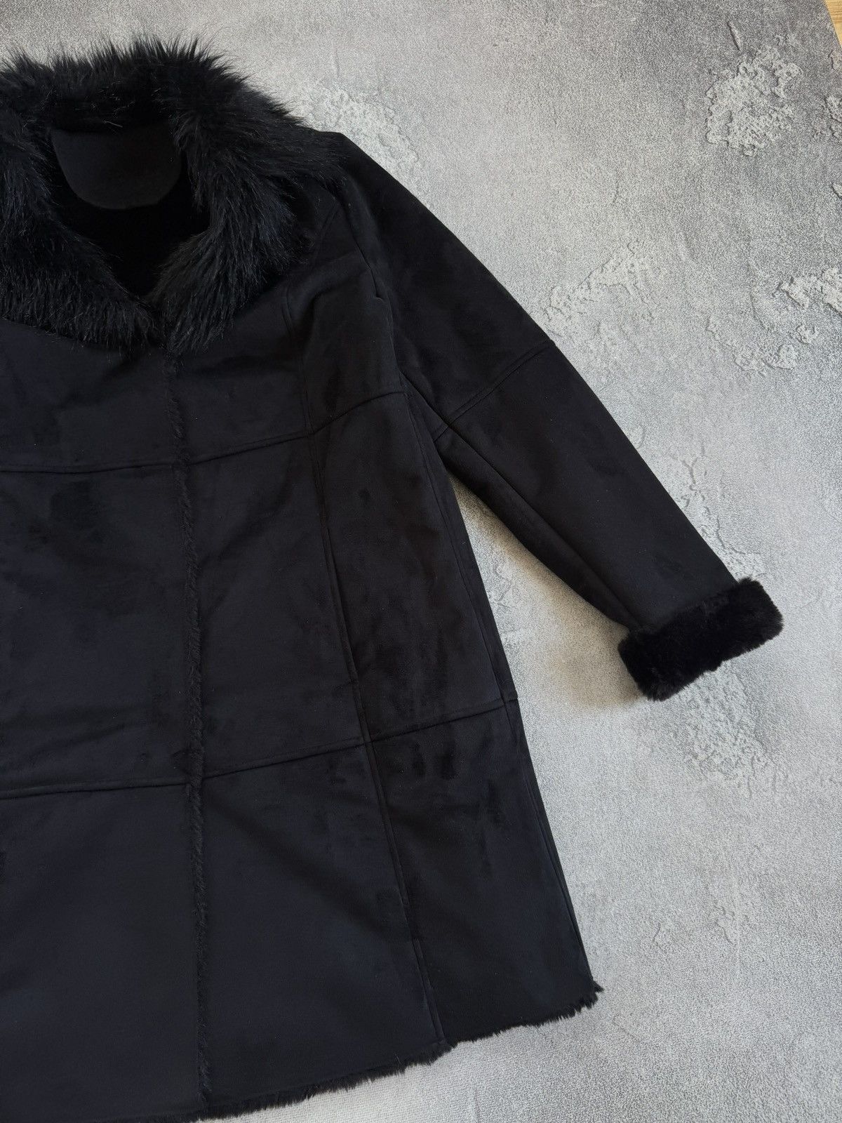 Miss Sixty Retro Fur Faux black jacket coat if six was nine y2k L.G.B. Size XL / US 12-14 / IT 48-50 - 7 Thumbnail
