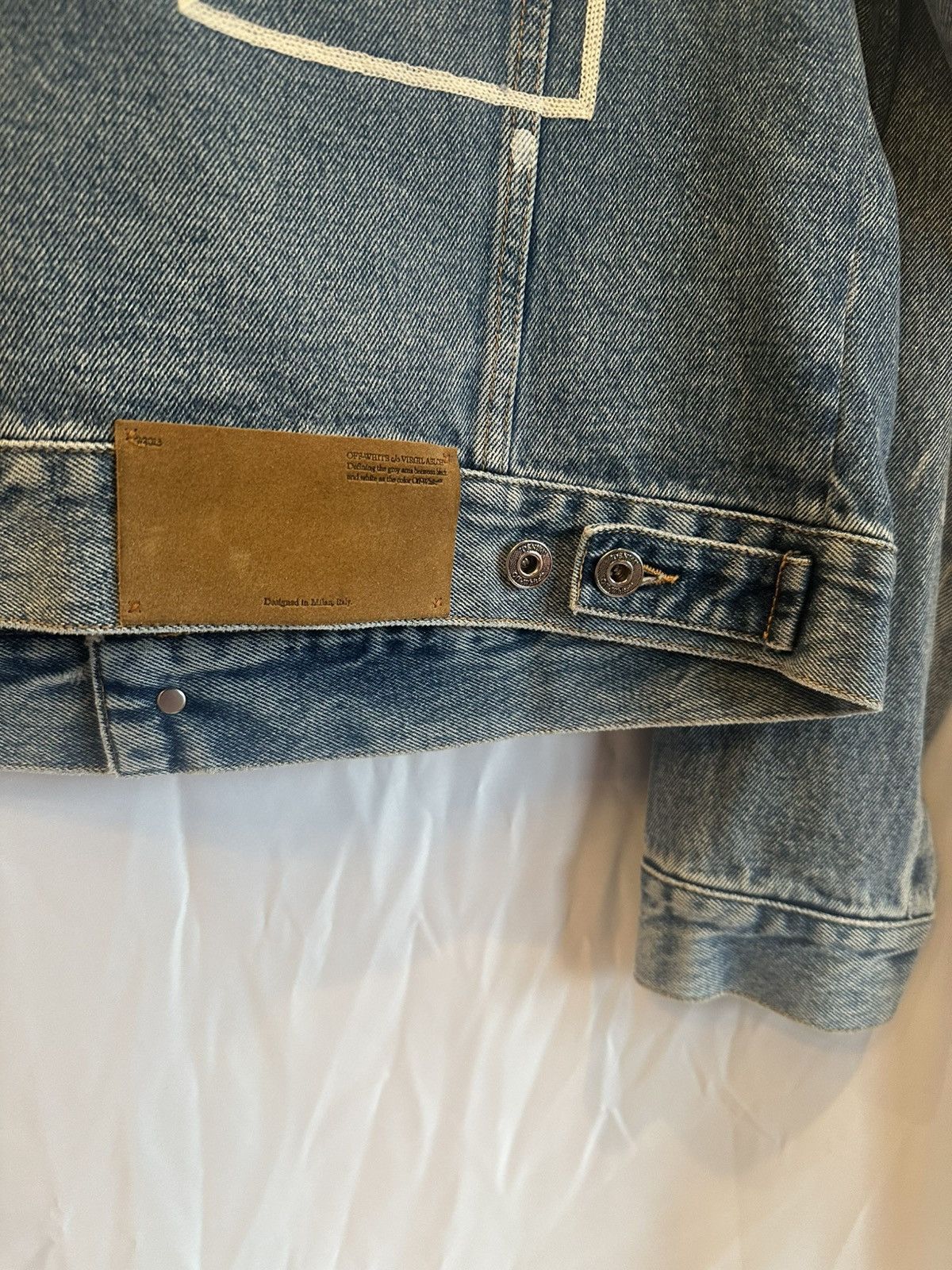 Off-White Off-White Denim Jacket Size US L / EU 52-54 / 3 - 7 Thumbnail