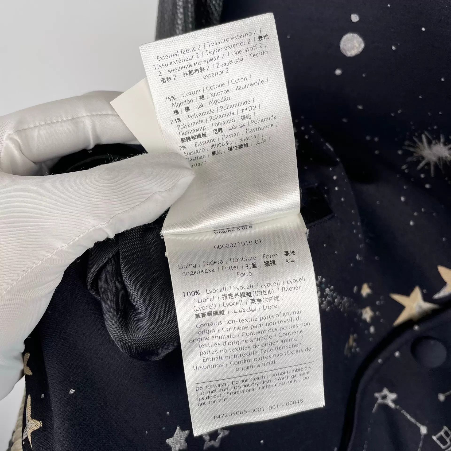 Valentino Valentino Black Baseball Jacket Size US S / EU 44-46 / 1 - 7 Thumbnail