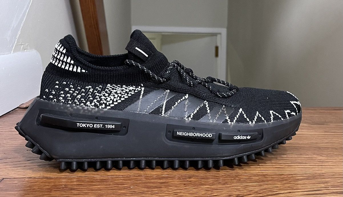 image of Adidas Neighborhood X Nmd_S1 'black' Men’S Size 12.5 Shoes, Men's