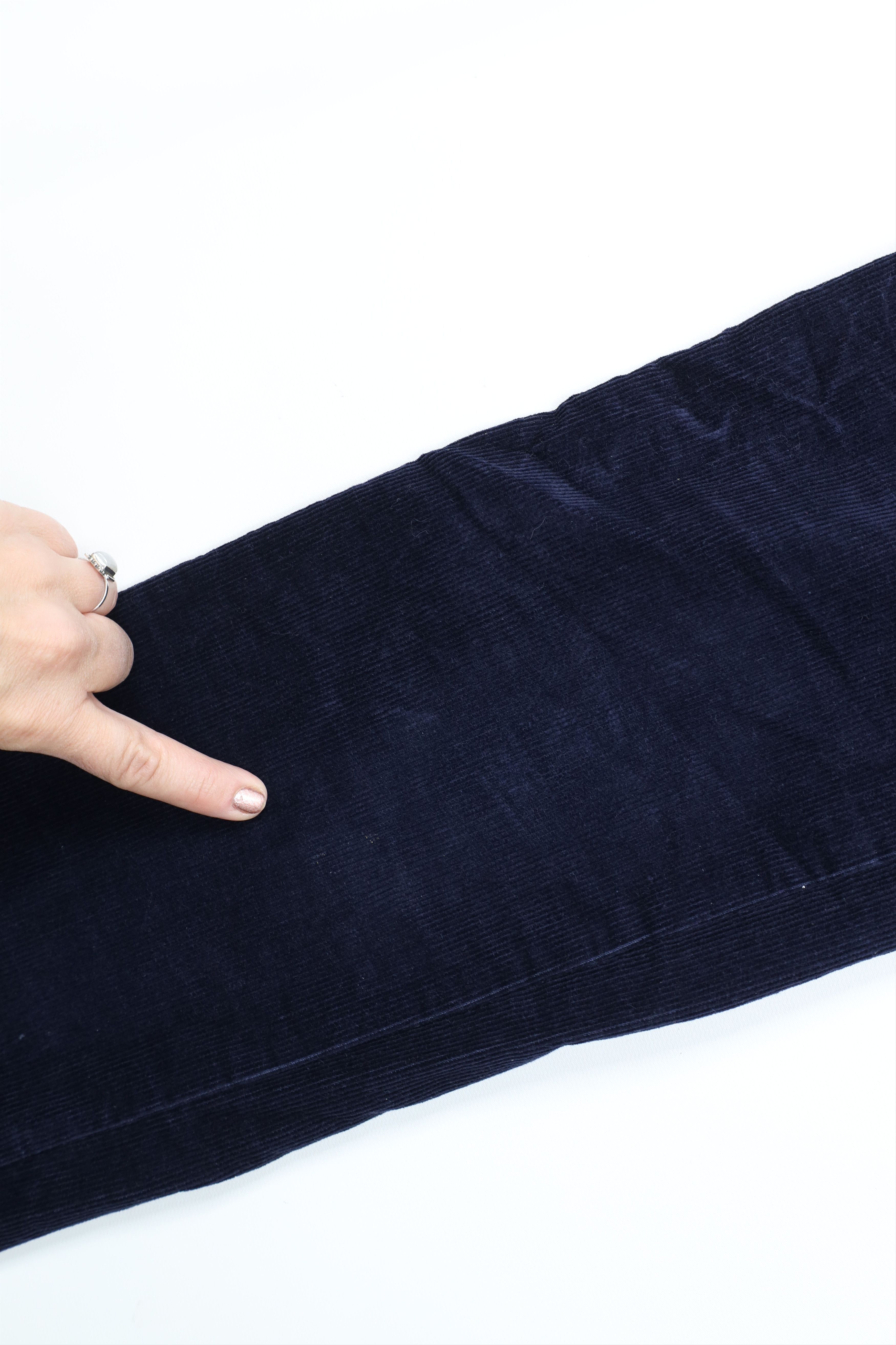Gap Vintage 70s 80s Gap Straight Leg Corduroy Chino Pants Blue Size US 30 / EU 46 - 5 Thumbnail