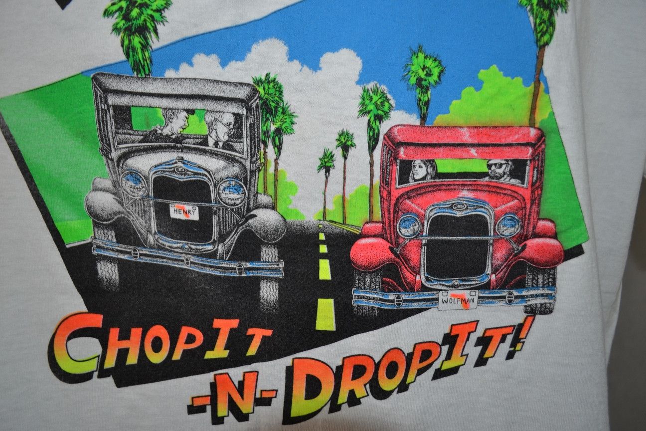 Vintage Wolfman's Rod Shop Kissimmee Florida Made in USA new tee Size US XL / EU 56 / 4 - 4 Thumbnail