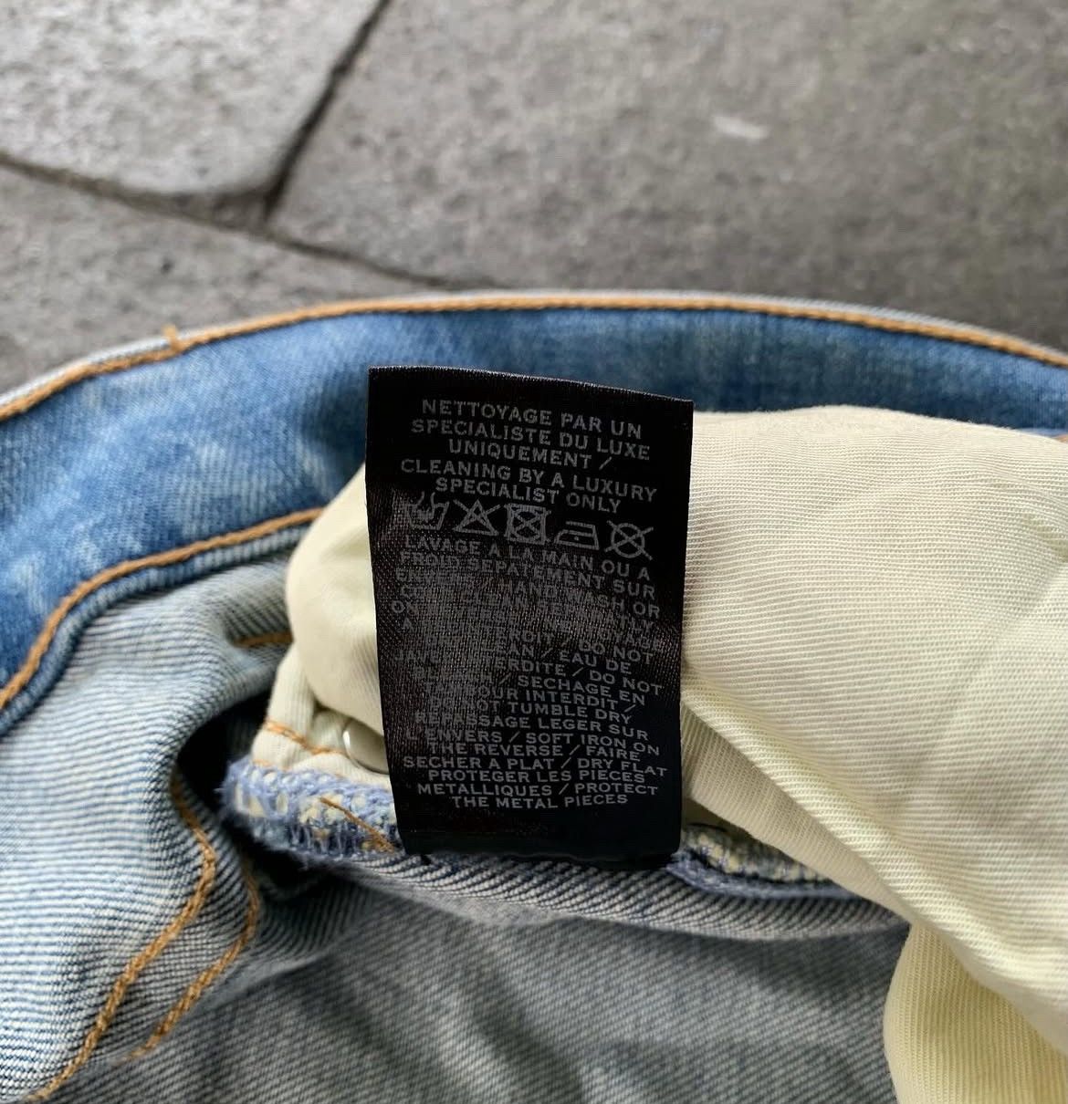 Balmain Balmain Biker Denim Washed Jeans Size US 34 / EU 50 - 9 Thumbnail