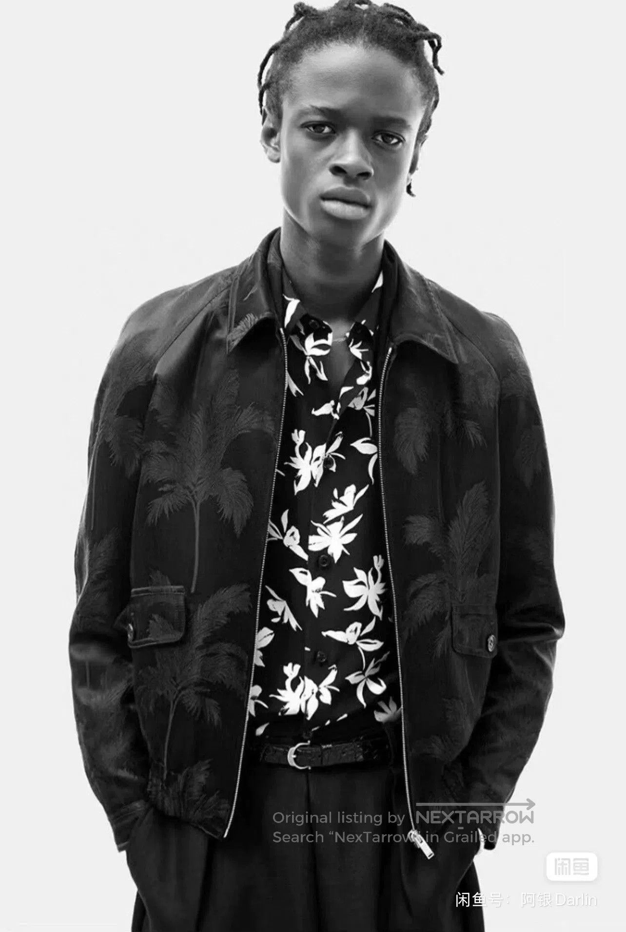 Saint Laurent Paris saint laurent silk embroidered jacket. Size US M / EU 48-50 / 2 - 6 Thumbnail