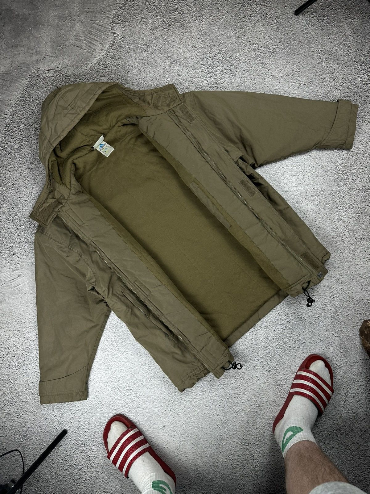 Adidas Vintage Adidas Nylon Jacket Corduroy Nylon Y2K 90s Rare Size US S / EU 44-46 / 1 - 3 Thumbnail