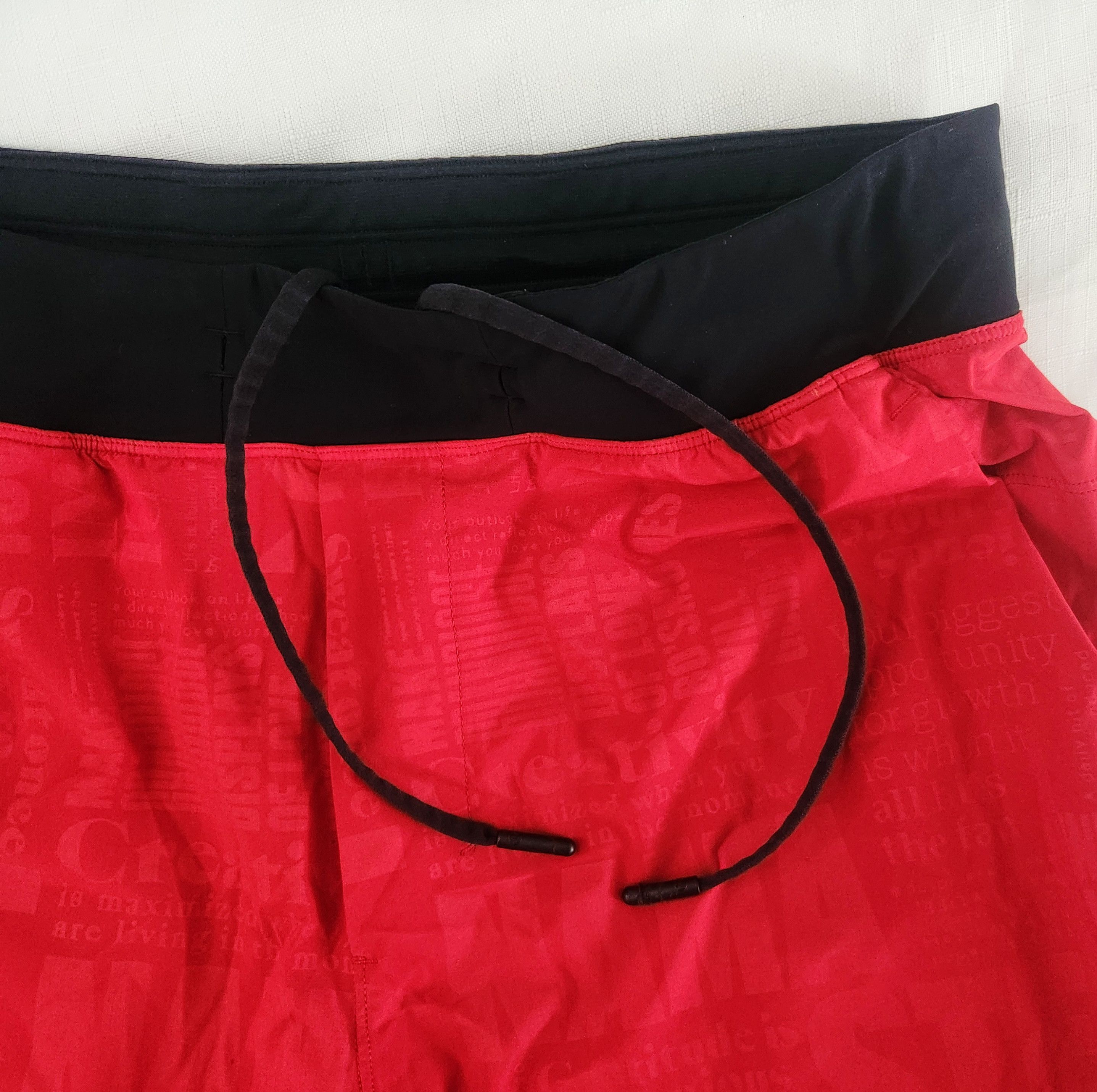 Lululemon Lululemon T.H.E. Short 9" Manifest Dark Red Shorts Medium Size US 32 / EU 48 - 7 Thumbnail