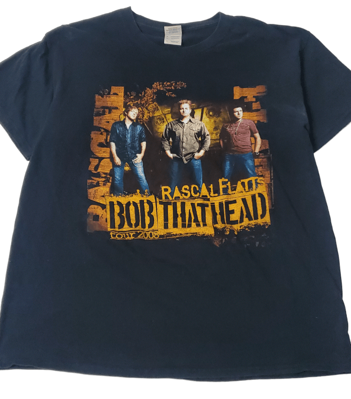 Band Tees × Vintage 2008 Rascal Flatts Bob That Head Tour T-Shirt Size US L / EU 52-54 / 3 - 2 Thumbnail
