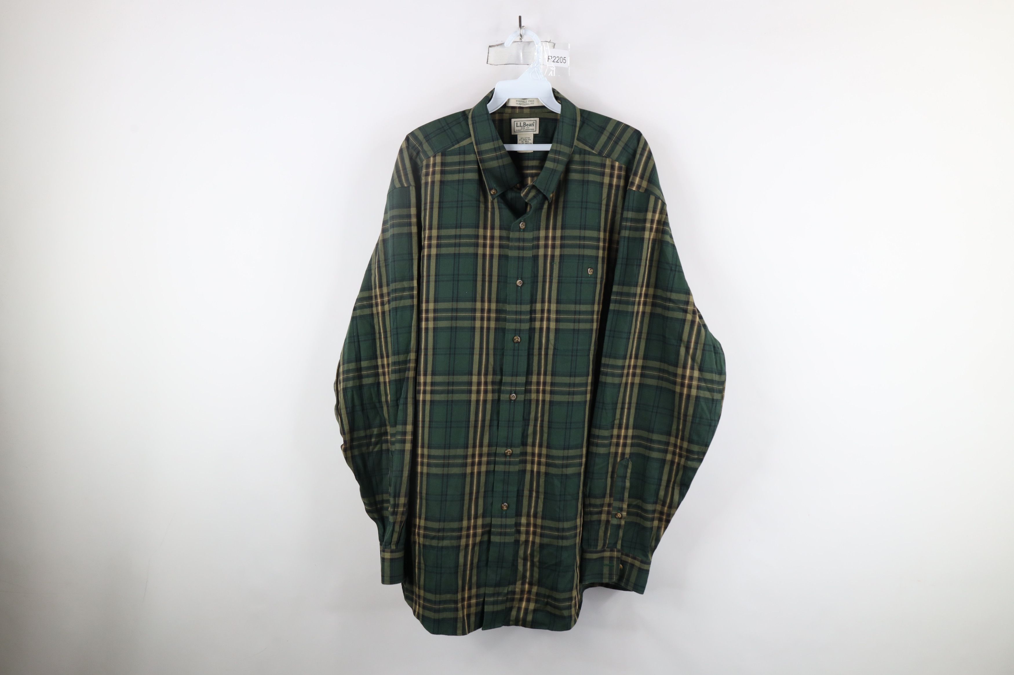 L.L. Bean × Vintage Vintage LL Bean Traditional Fit Collared Button Down Shirt Size US XL / EU 56 / 4 - 1 Thumbnail
