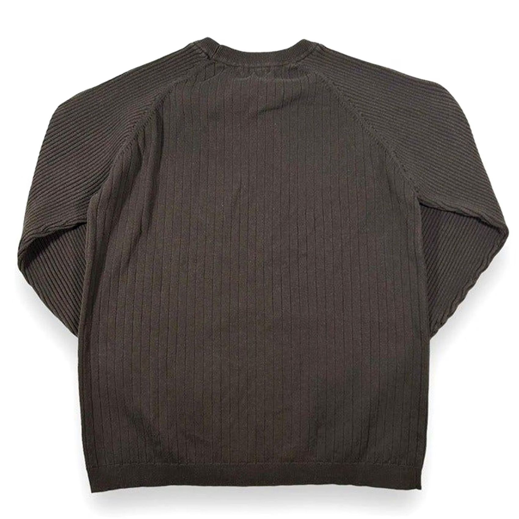 Liz Claiborne Y2K Claiborne Ribbed Pullover Sweater Mens Large Brown Size US L / EU 52-54 / 3 - 2 Thumbnail