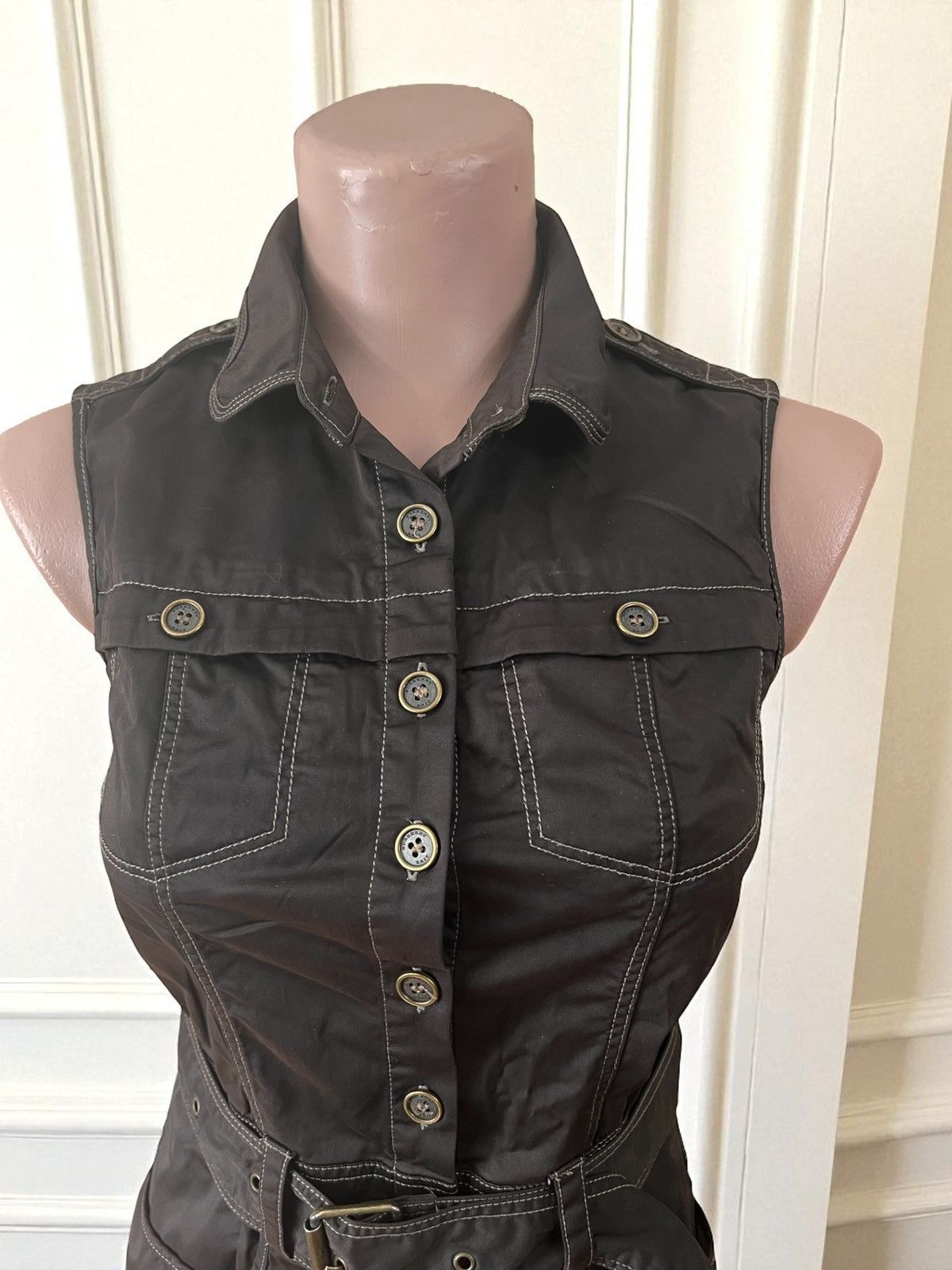 Burberry Burberry Brit brown dress size S Size S / US 4 / IT 40 - 2 Thumbnail