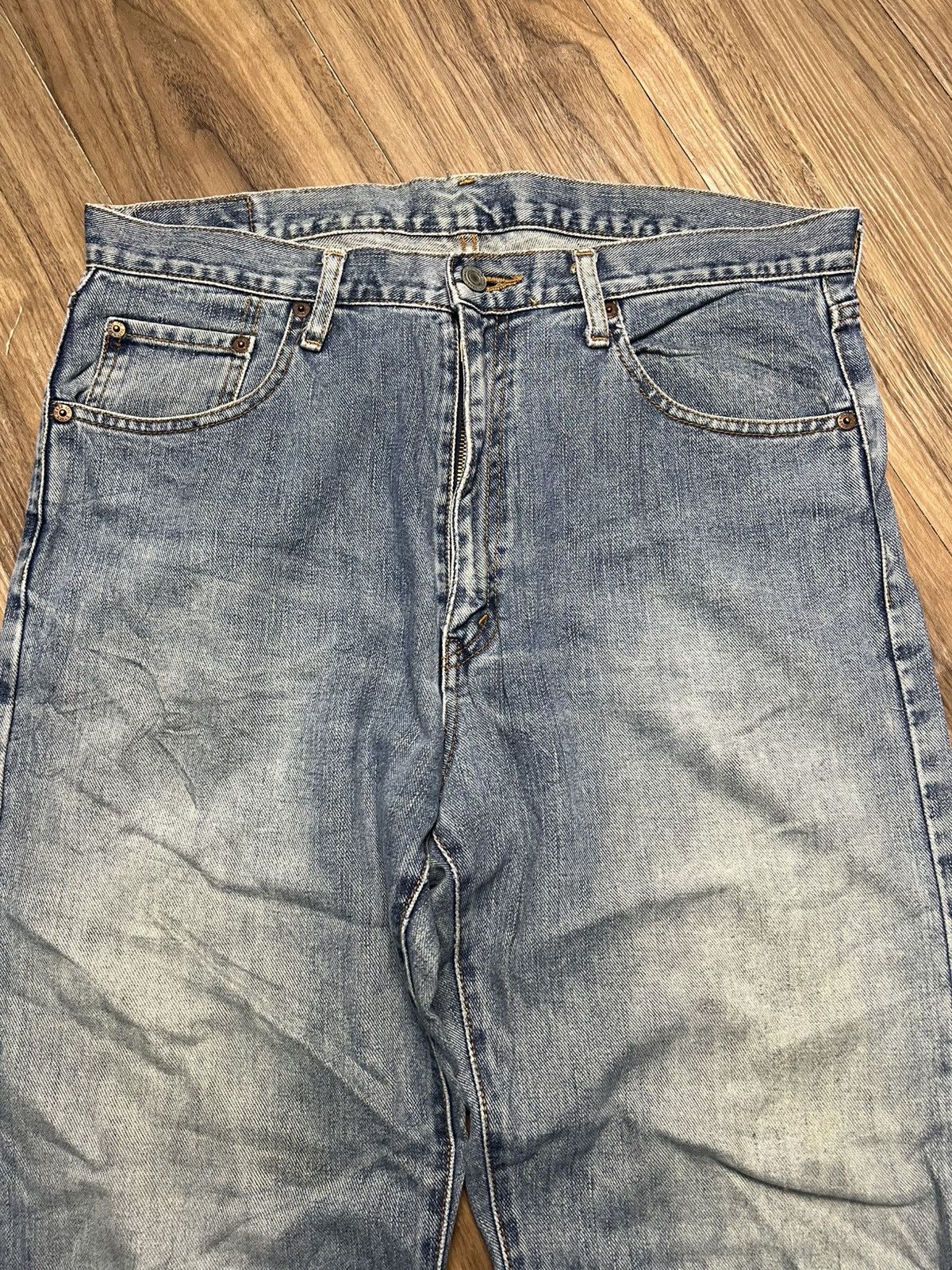 VILLAND VILLAND Denim Jeans 100% Cotton | Straight Fit (41) Size US 34 / EU 50 - 3 Thumbnail