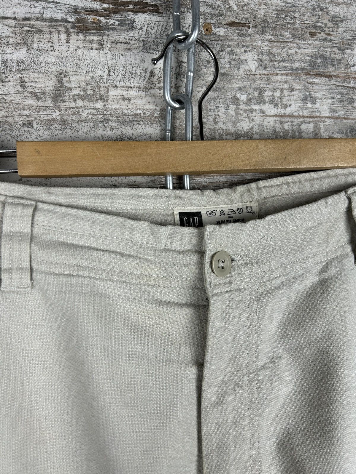 Gap × Vintage Mens Vintage Gap Cargo baggy pants y2k streetwear rare Size US 36 / EU 52 - 10 Thumbnail