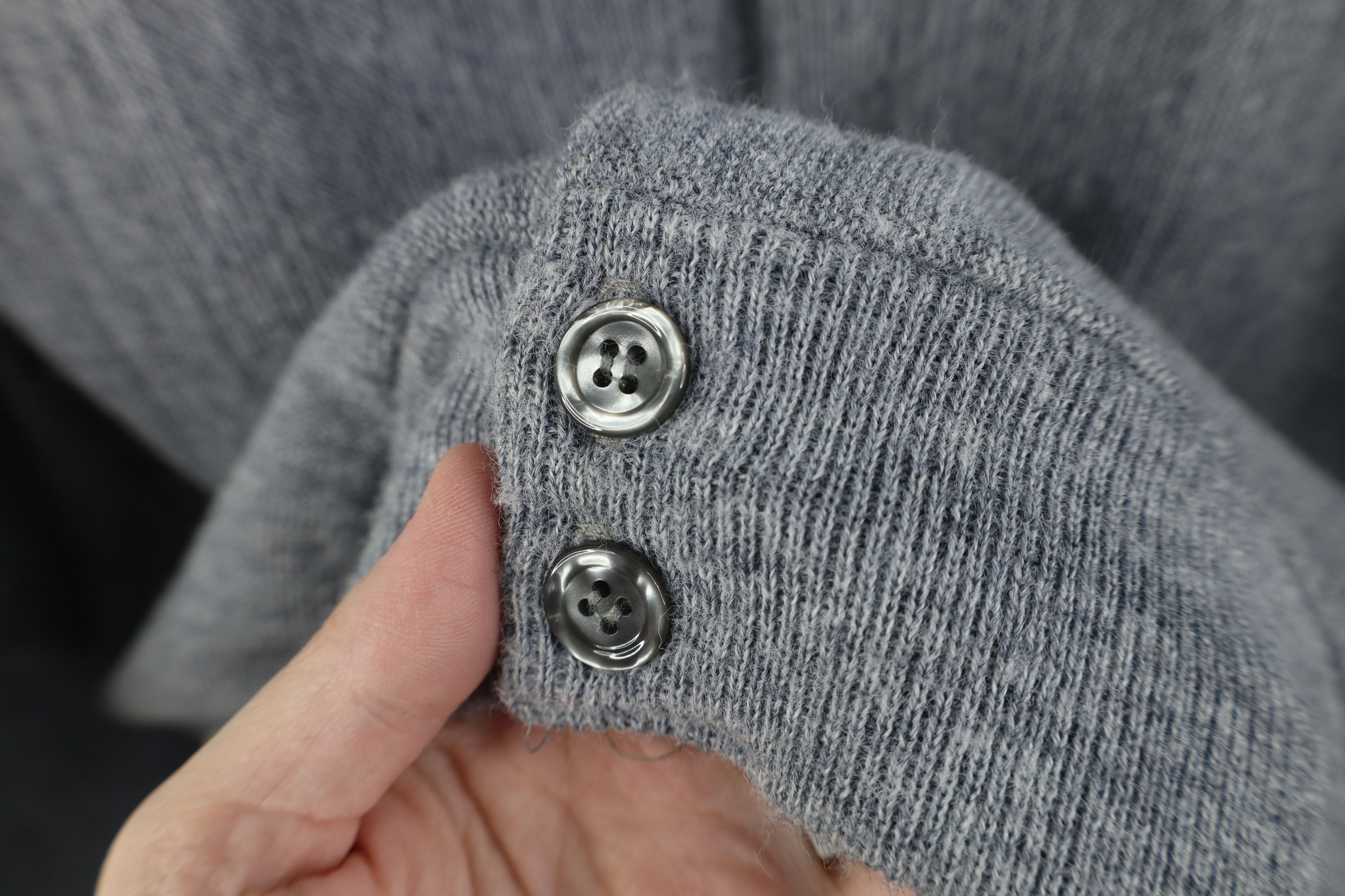 Vintage Vintage 70s Streetwear Knit Kurt Cobain Cardigan Sweater USA Size US L / EU 52-54 / 3 - 5 Thumbnail