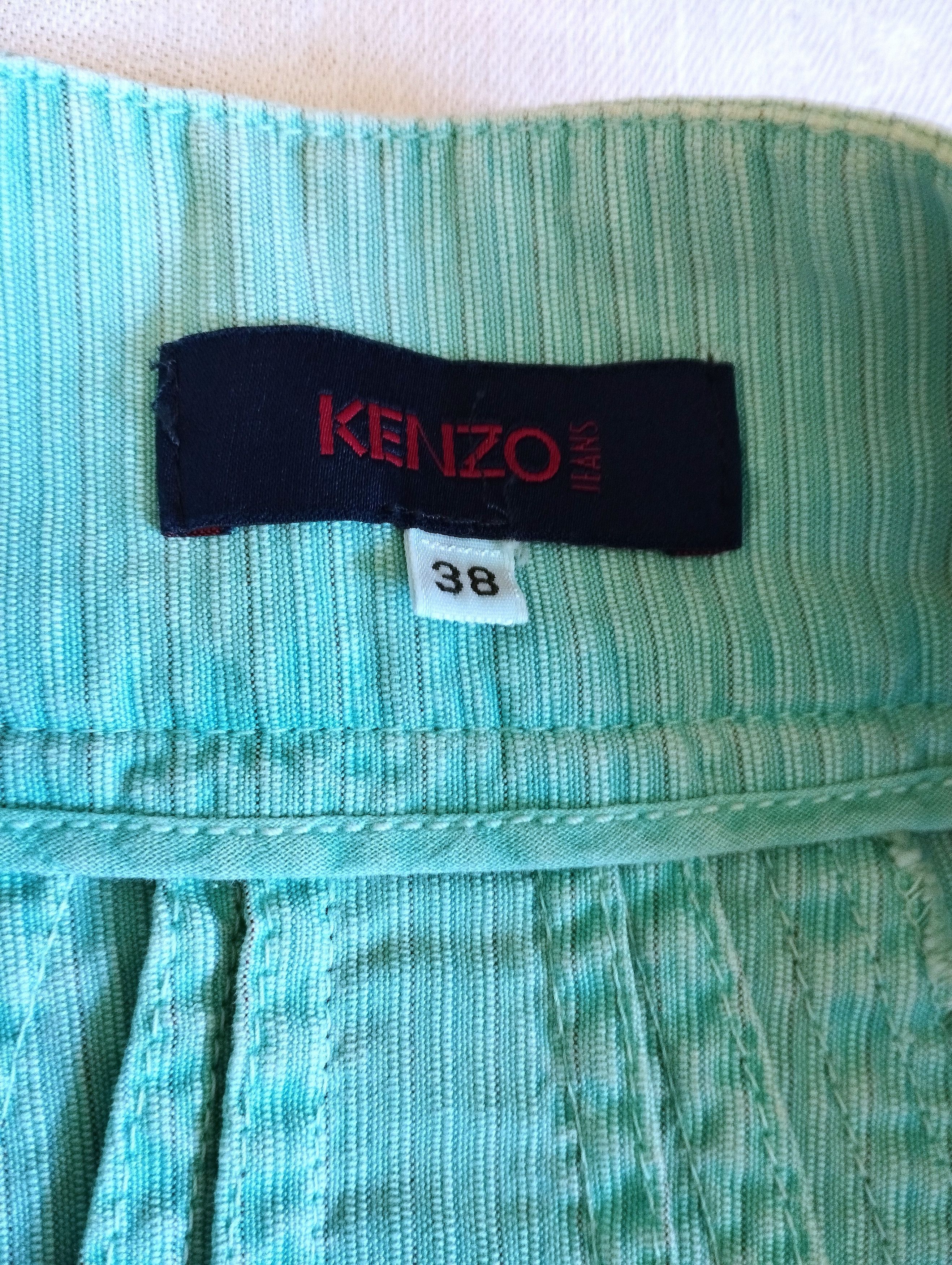 Kenzo Kenzo Jupe Cotonnade Mint T M Size 27" / US 4 / IT 40 - 3 Thumbnail