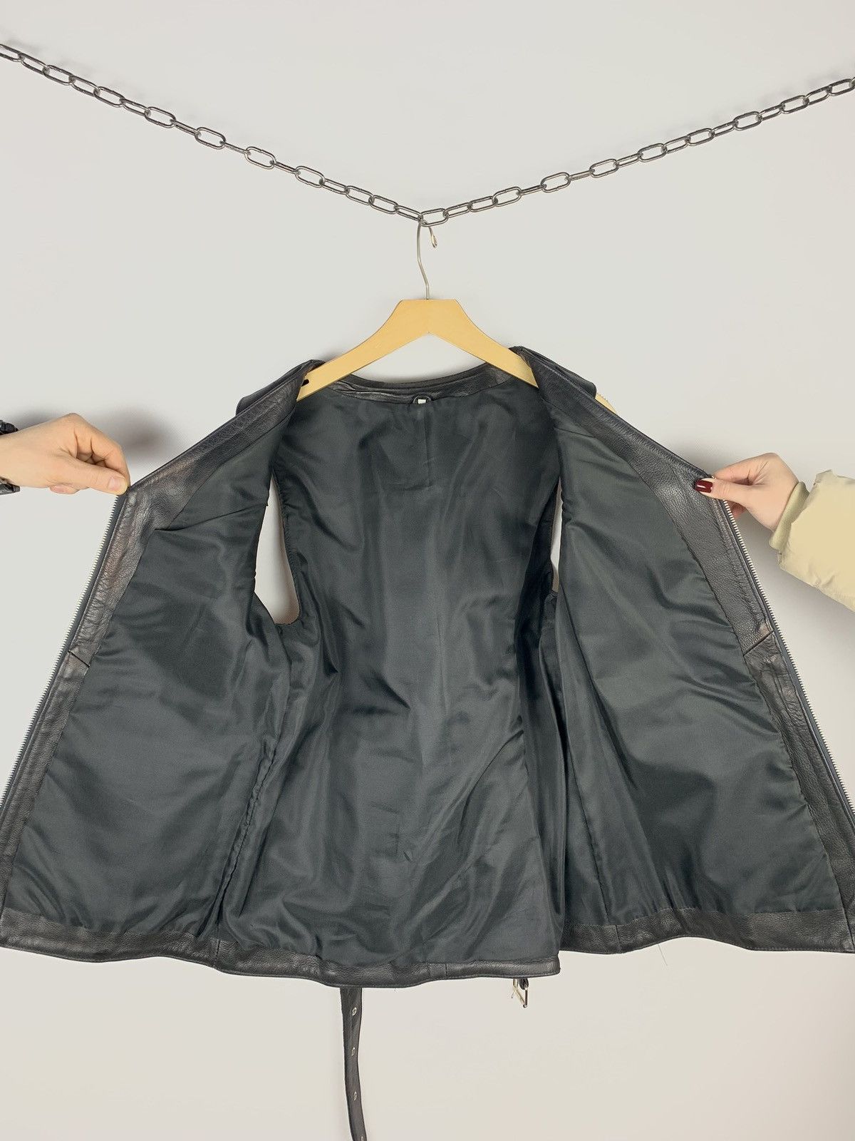 Cowboy Equipment Vintage Leather Cowboy Multi Zip Jacket Avant Garde Size 14 Size XL / US 12-14 / IT 48-50 - 11 Thumbnail