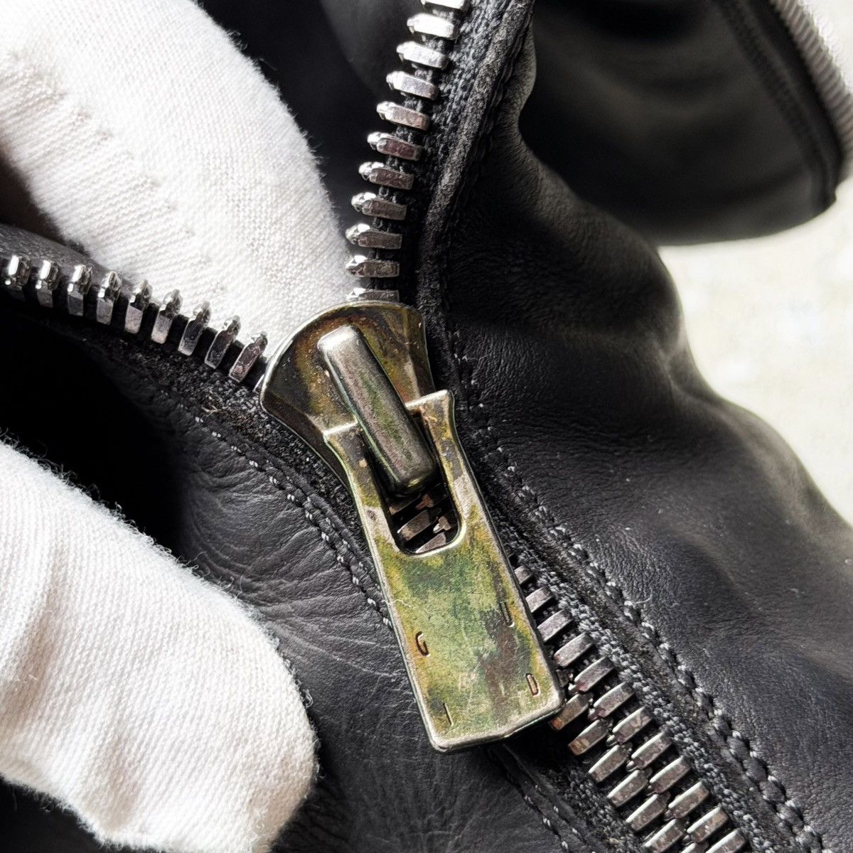 Guidi Guidi x Yohji Yamamoto 788SZ_Y Leather Zip Boots Size US 11 / EU 44 - 10 Thumbnail