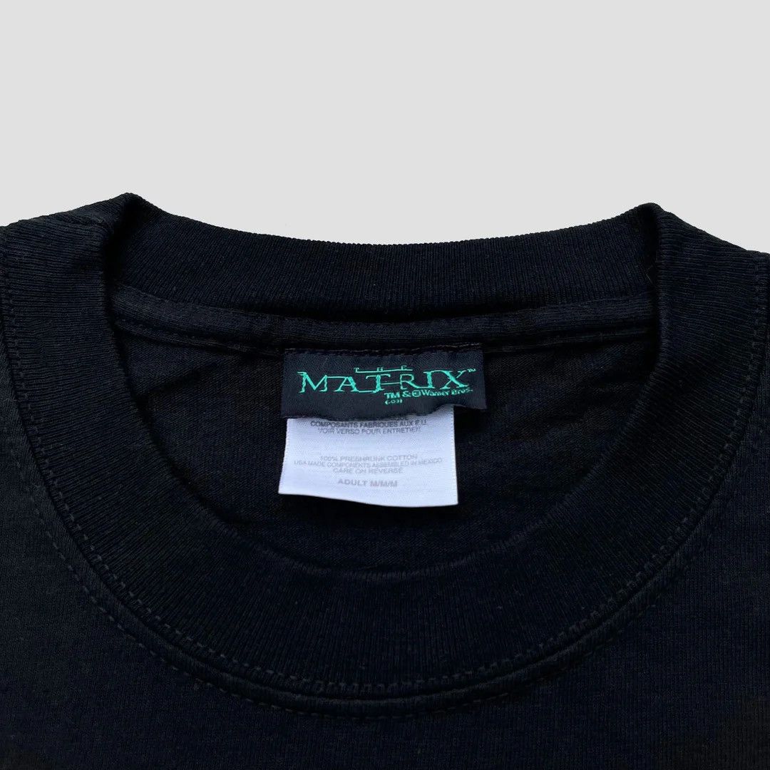 MATRIX Reloaded Revolutions Vintage 2003 Crew top Shirt Neo RARE Mens Sz XL