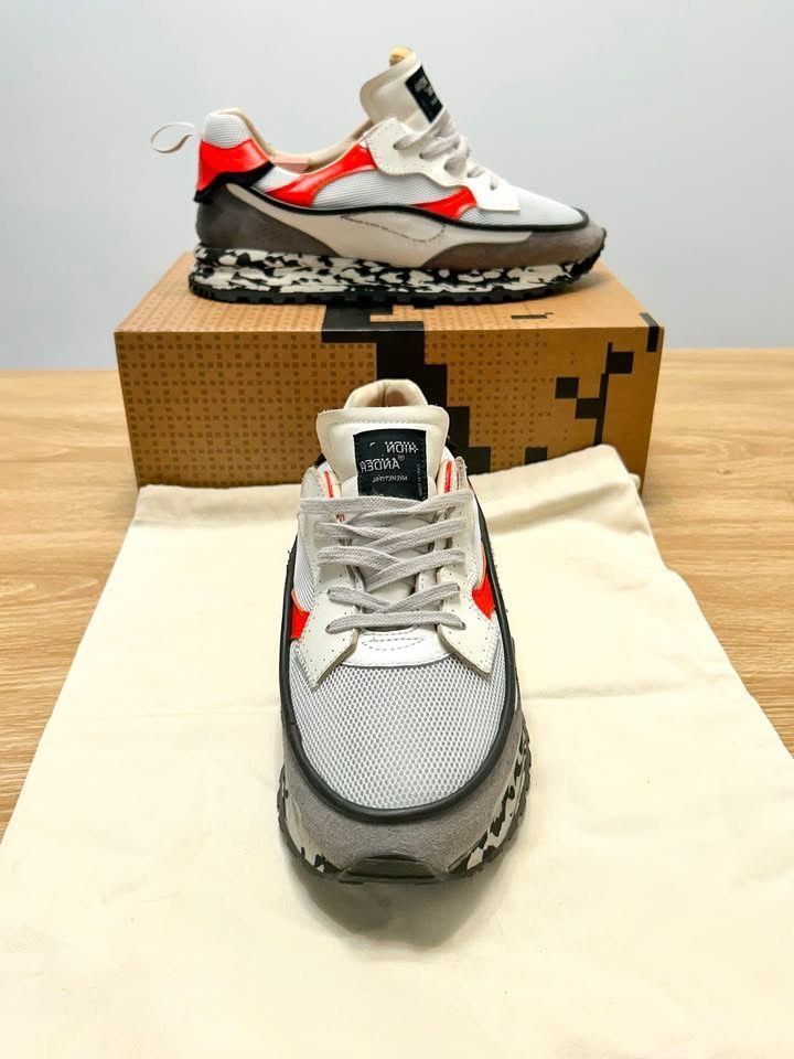 Other Hidn-Ander Threedome.Zero Art (Pewter/Fluo Red) – Size 43 Size US 10 / EU 43 - 3 Thumbnail