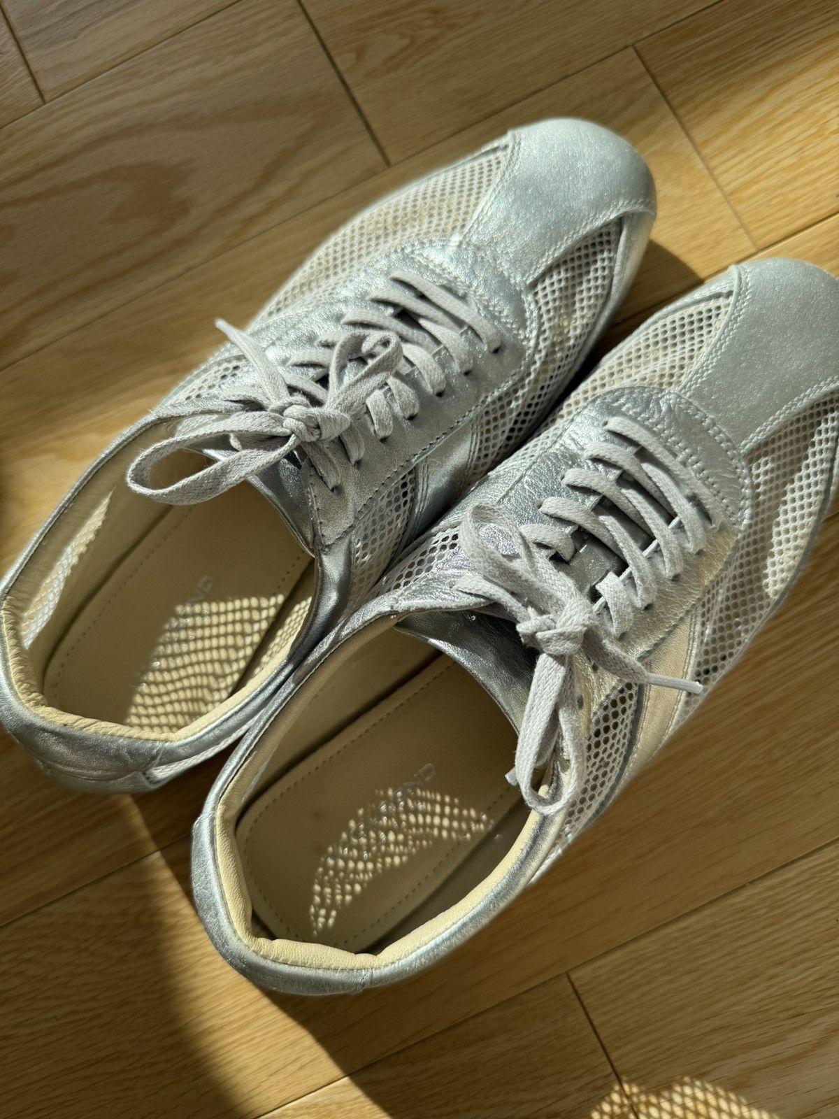 Vagabond Mesh Silver sneakers Size US 7 / IT 37 - 1 Thumbnail