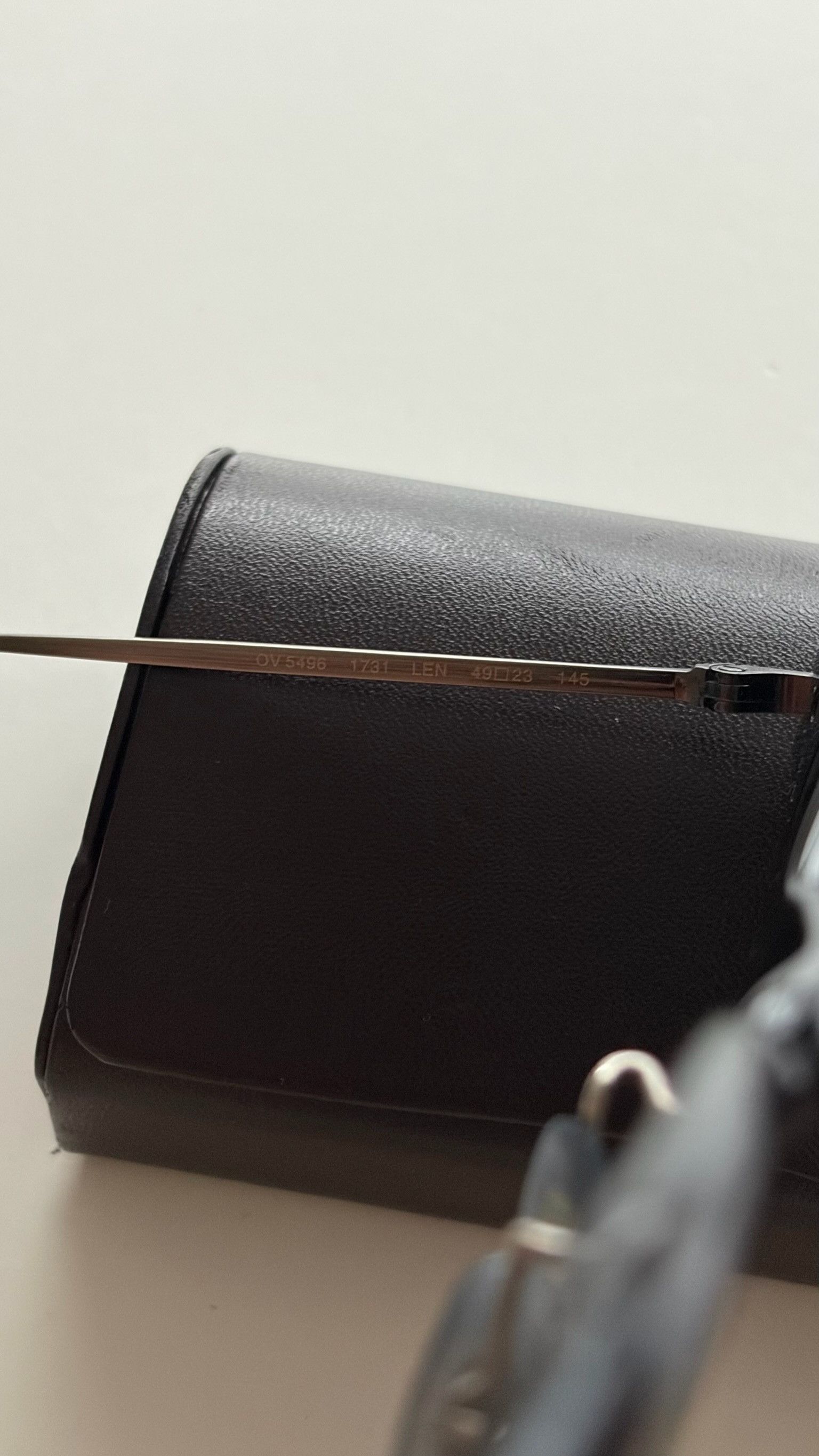 Oliver Peoples Oliver Peoples OV5496 Len Square Eyeglasses (Black) Size ONE SIZE - 5 Thumbnail