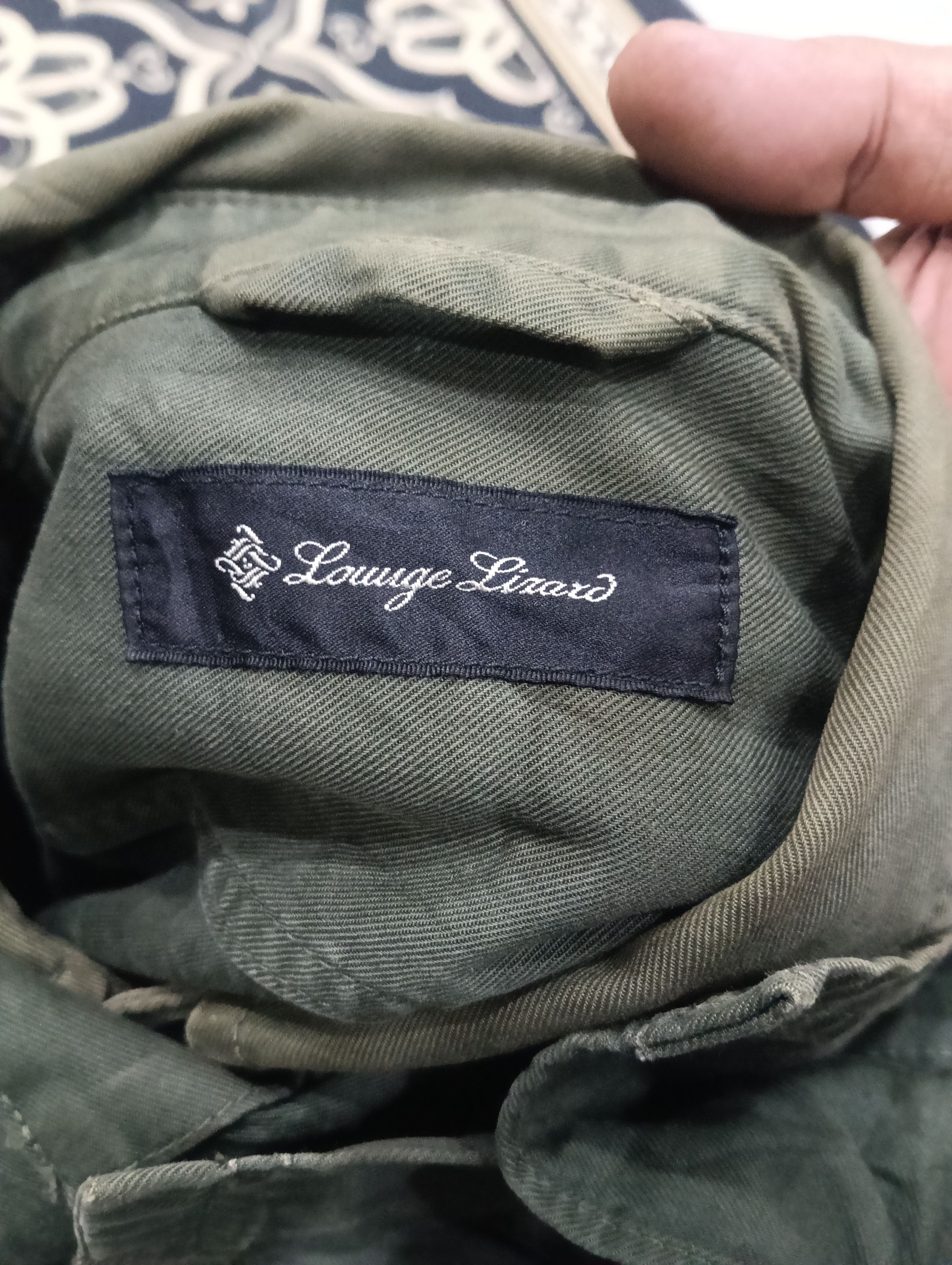 Japanese Brand × Lounge Lizard Lounge Lizard Army Inspired Like M65 Jacket Size US S / EU 44-46 / 1 - 5 Thumbnail