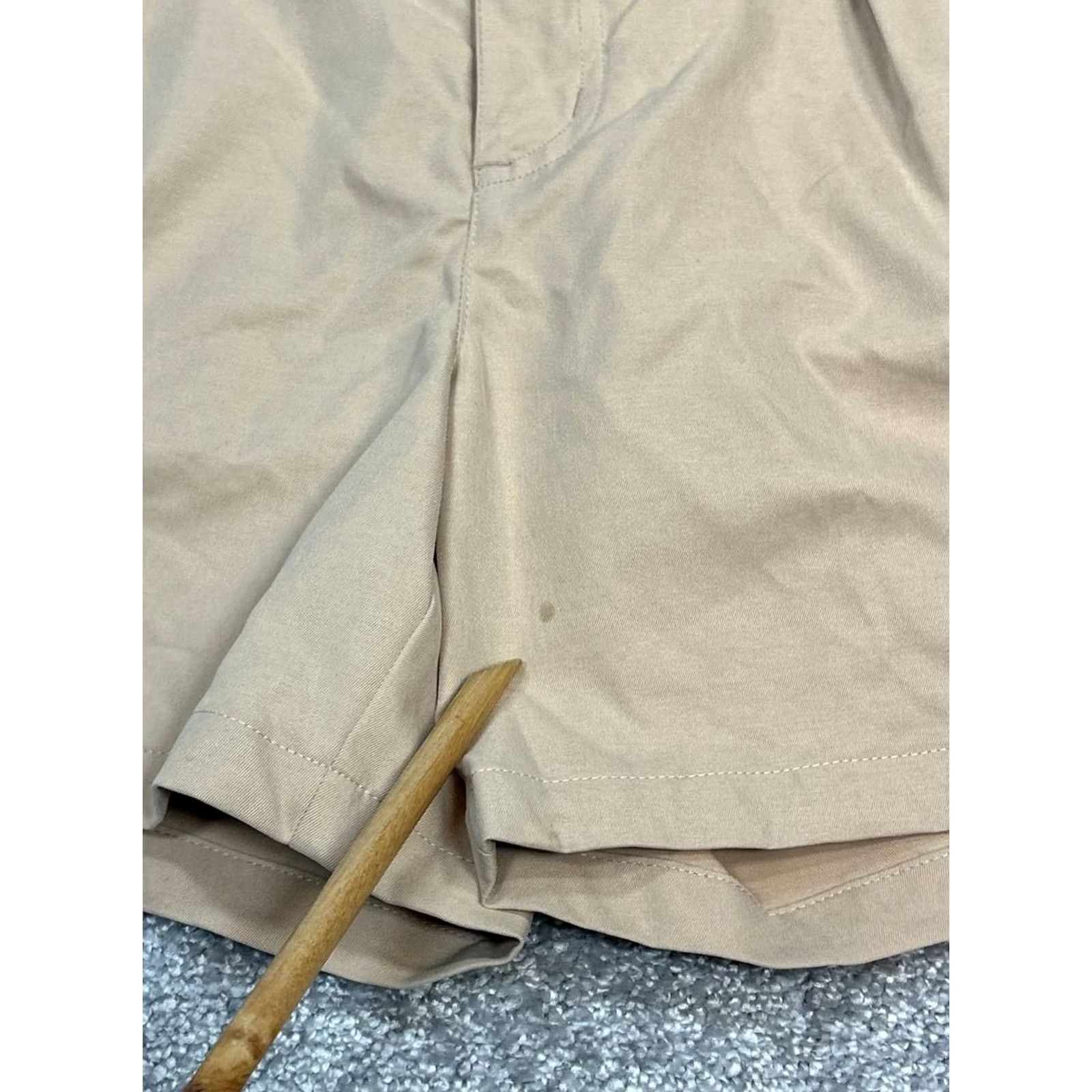 Jordan Brand Air Jordan Cargo Shorts Womens Small Beige Regular Fit Flight Jumpman Logo Shorts Size 28" / US 6 / IT 42 - 2 Thumbnail
