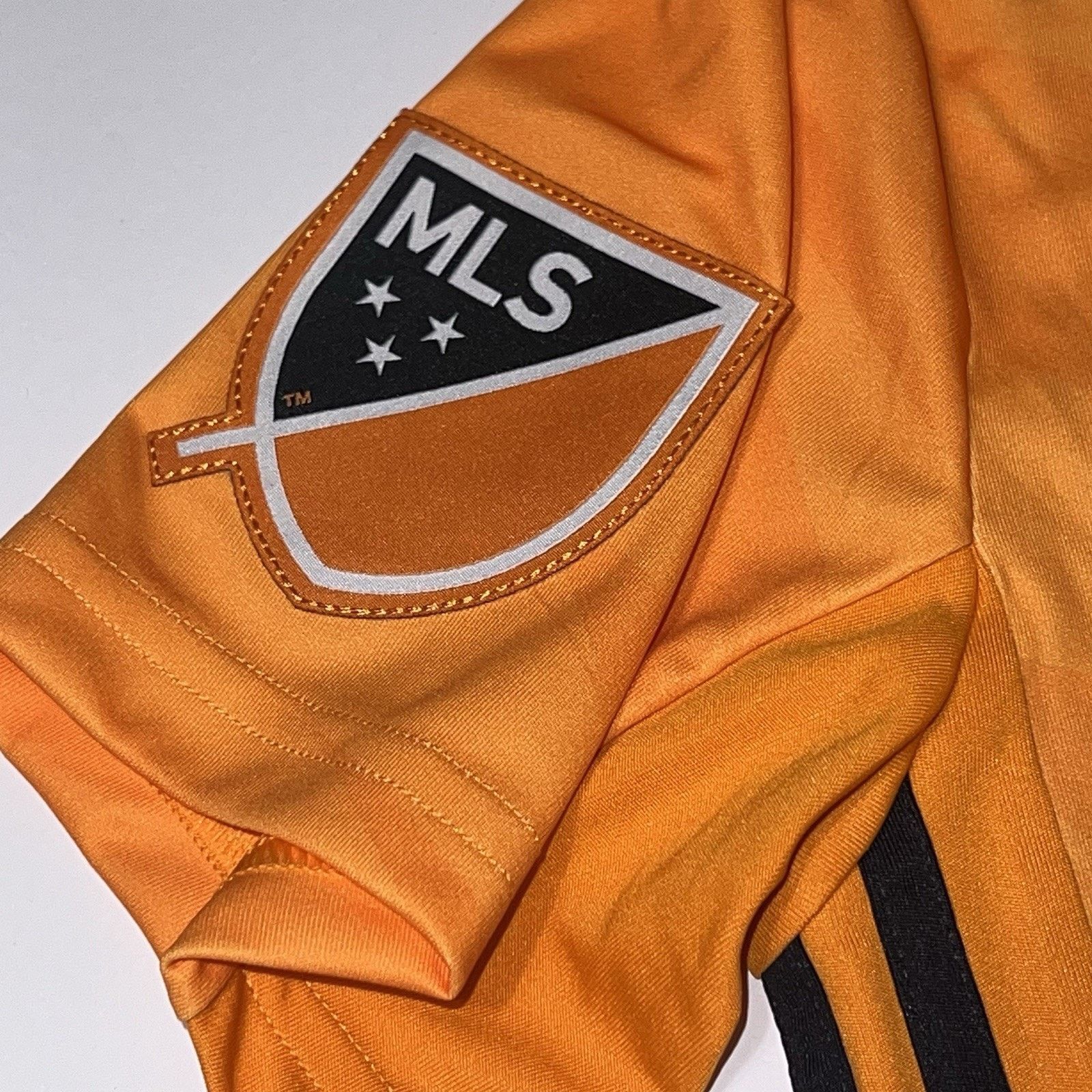Adidas Adidas Climalite Houston Dynamo MLS DP4833 Jersey Sz Small Size S / US 4 / IT 40 - 3 Thumbnail