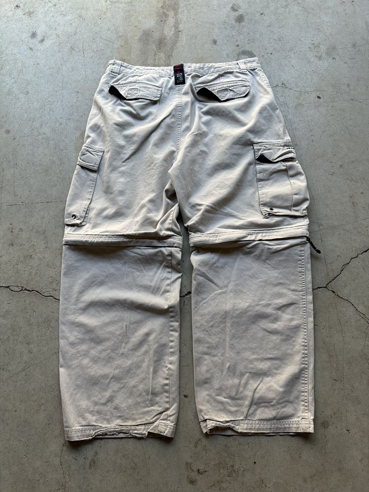 Jaded London Y2K Vintage Cream baggy cargo pants Size US 36 / EU 52 - 2 Thumbnail